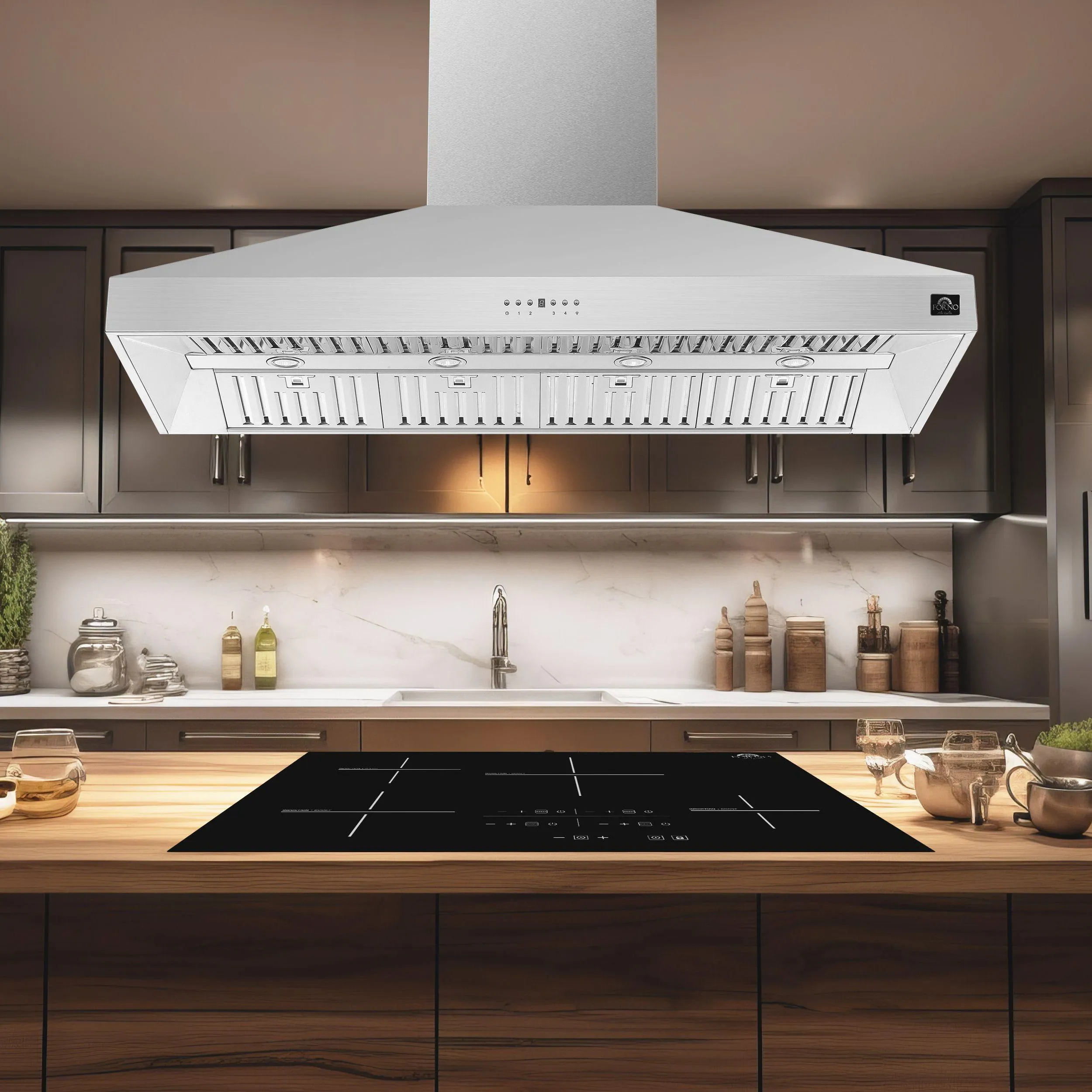Forno FRHIS512960 Coppito 60'' Island Range Hood