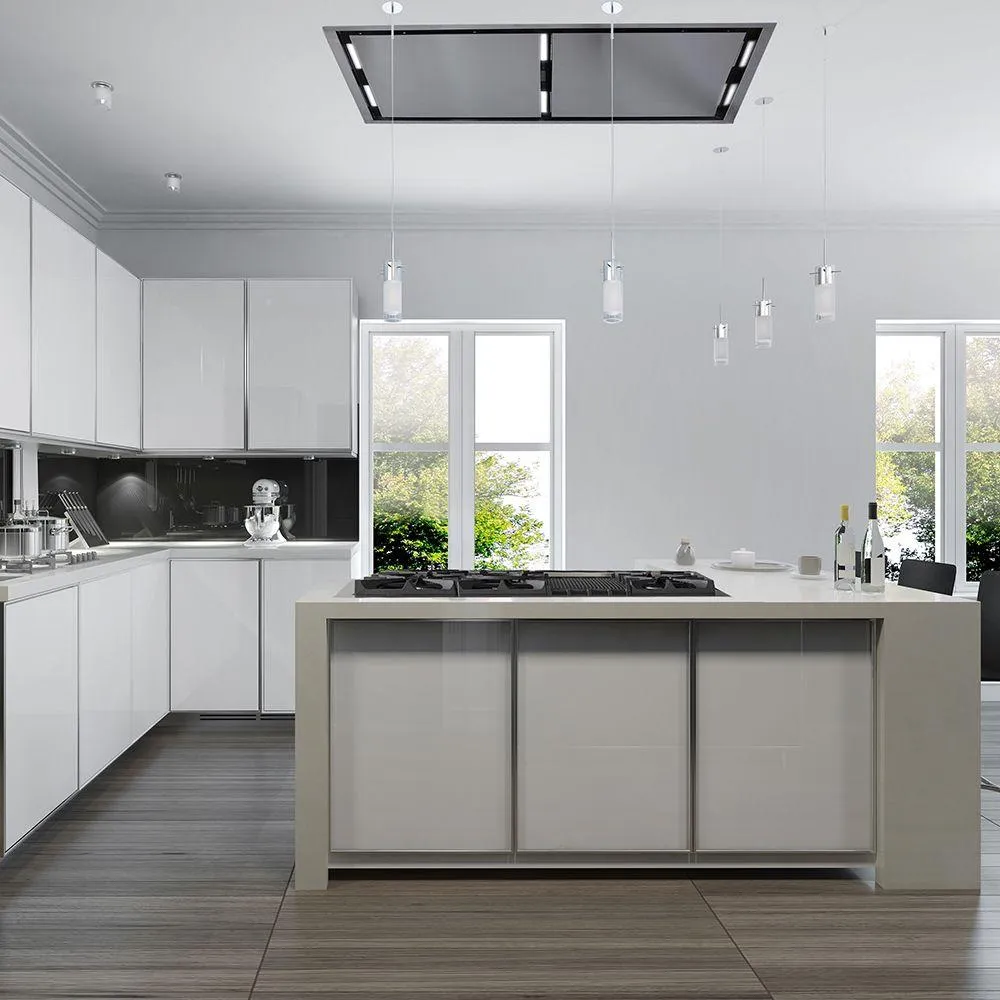 Forno FRHRE531244 Arezzo - 44 Celling Range Hood With Perimetric Heat. Odor. Gases And Steam Air Capture