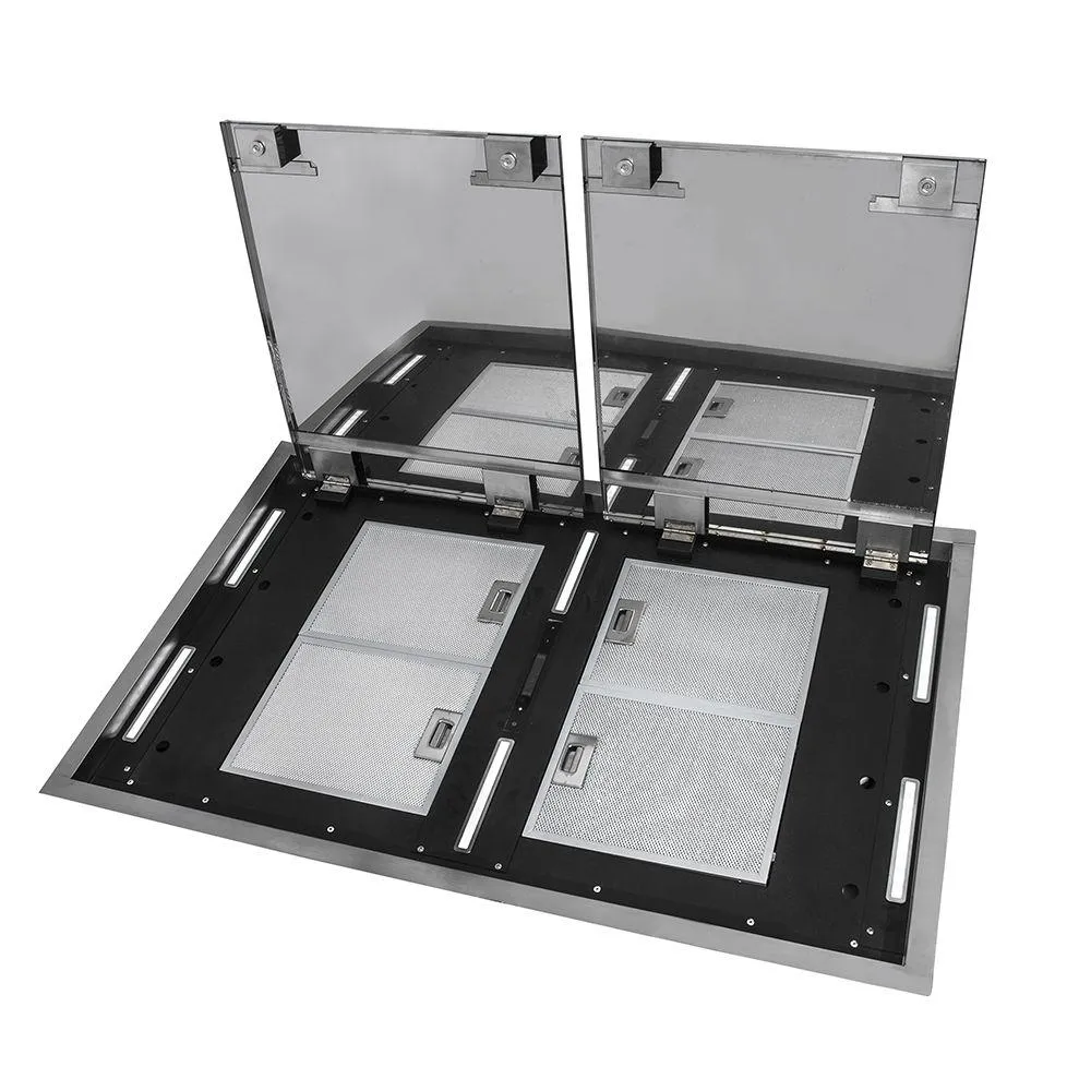 Forno FRHRE531244 Arezzo - 44 Celling Range Hood With Perimetric Heat. Odor. Gases And Steam Air Capture
