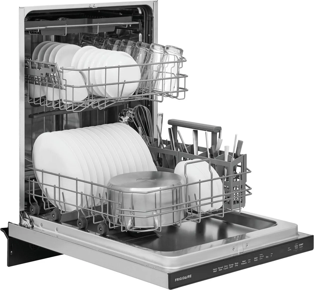 Frigidaire FDSP4501AS Frigidaire 24 Stainless Steel Tub Built-In Dishwasher