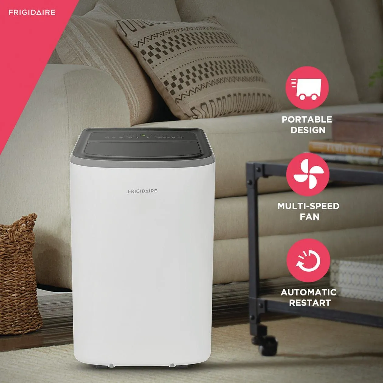 Frigidaire FHPW122AC1 Frigidaire 12.000 Btu 3&#8482;In-1 Portable Room Air Conditioner