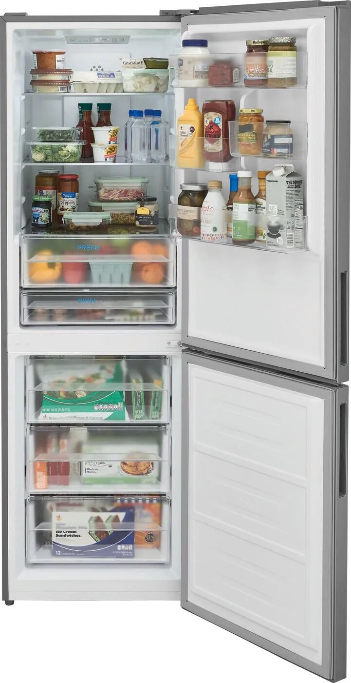Frigidaire FRBG1224AV Frigidaire 11.5 Cu. Ft. Bottom Freezer Refrigerator