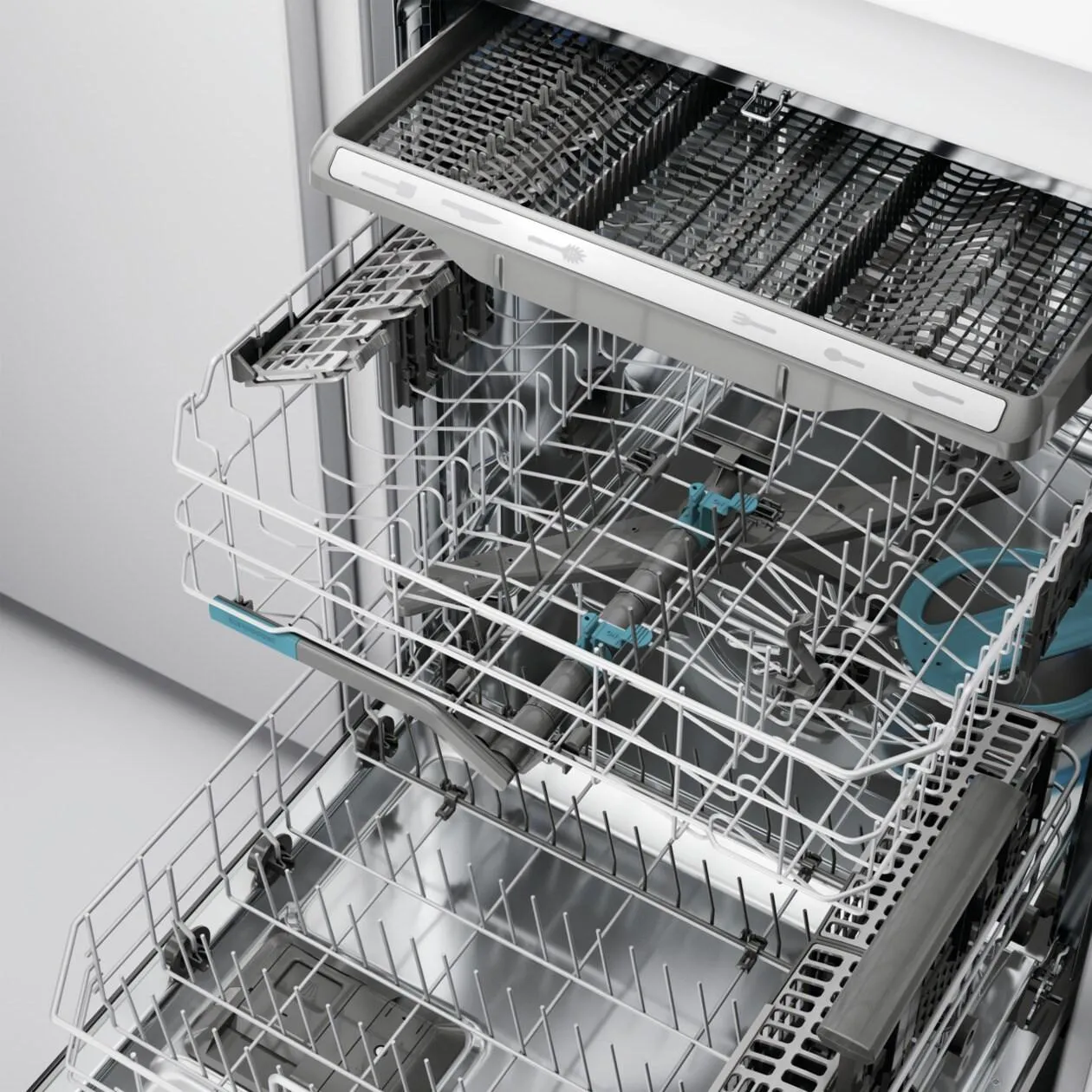 Frigidaire GDSH4715AD Frigidaire Gallery 24 Stainless Steel Tub Built-In Dishwasher With Cleanboost&#8482;