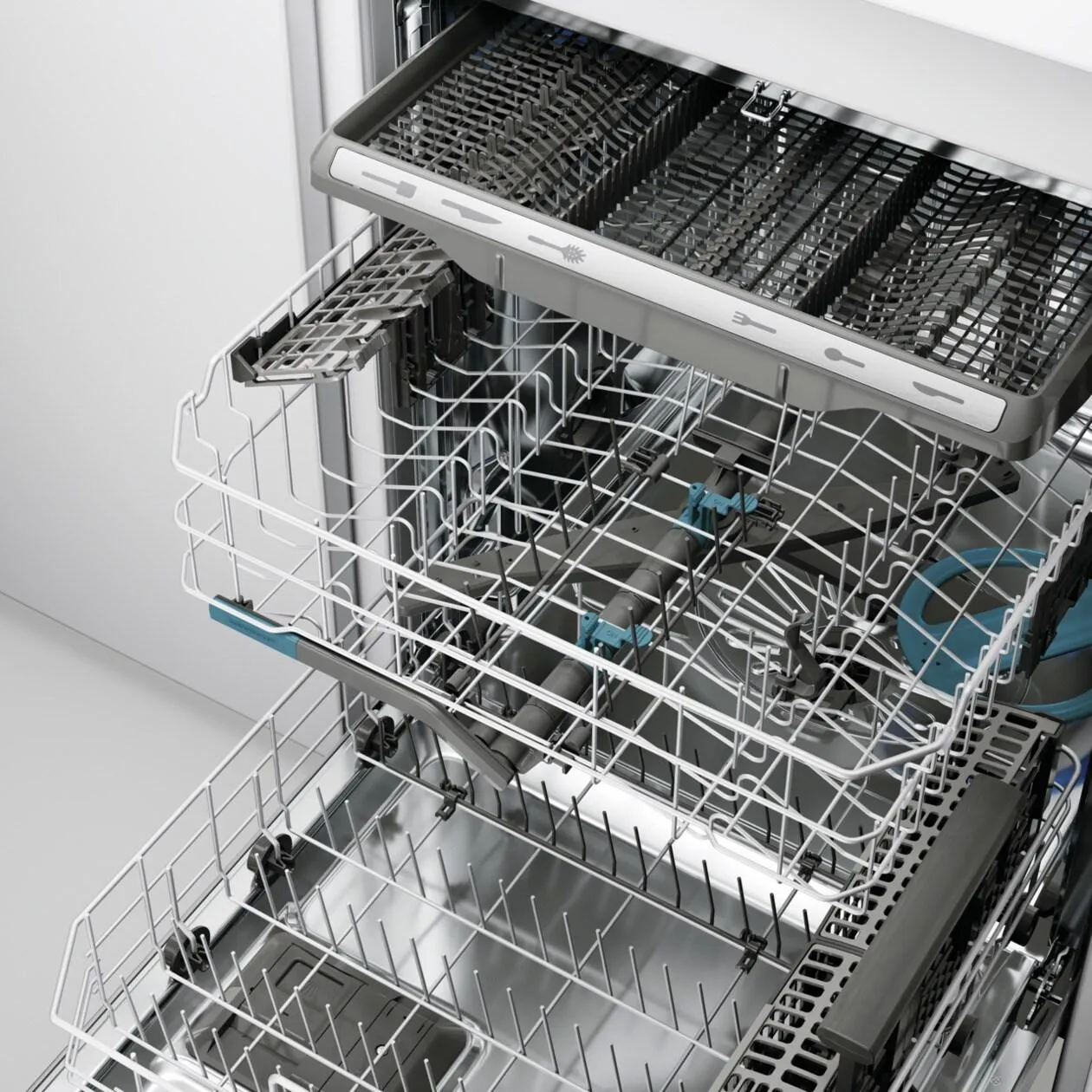 Frigidaire GDSH4715AF Frigidaire Gallery 24 Stainless Steel Tub Built-In Dishwasher With Cleanboost&#8482;