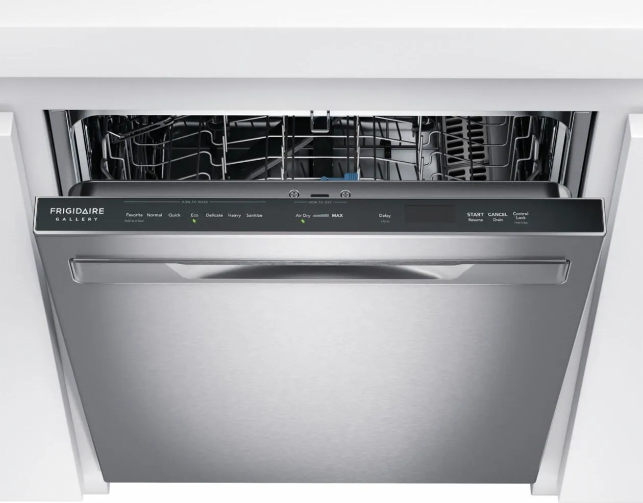 Frigidaire GDSP4715AF Frigidaire Gallery 24 Stainless Steel Tub Built-In Dishwasher With Cleanboost&#8482;