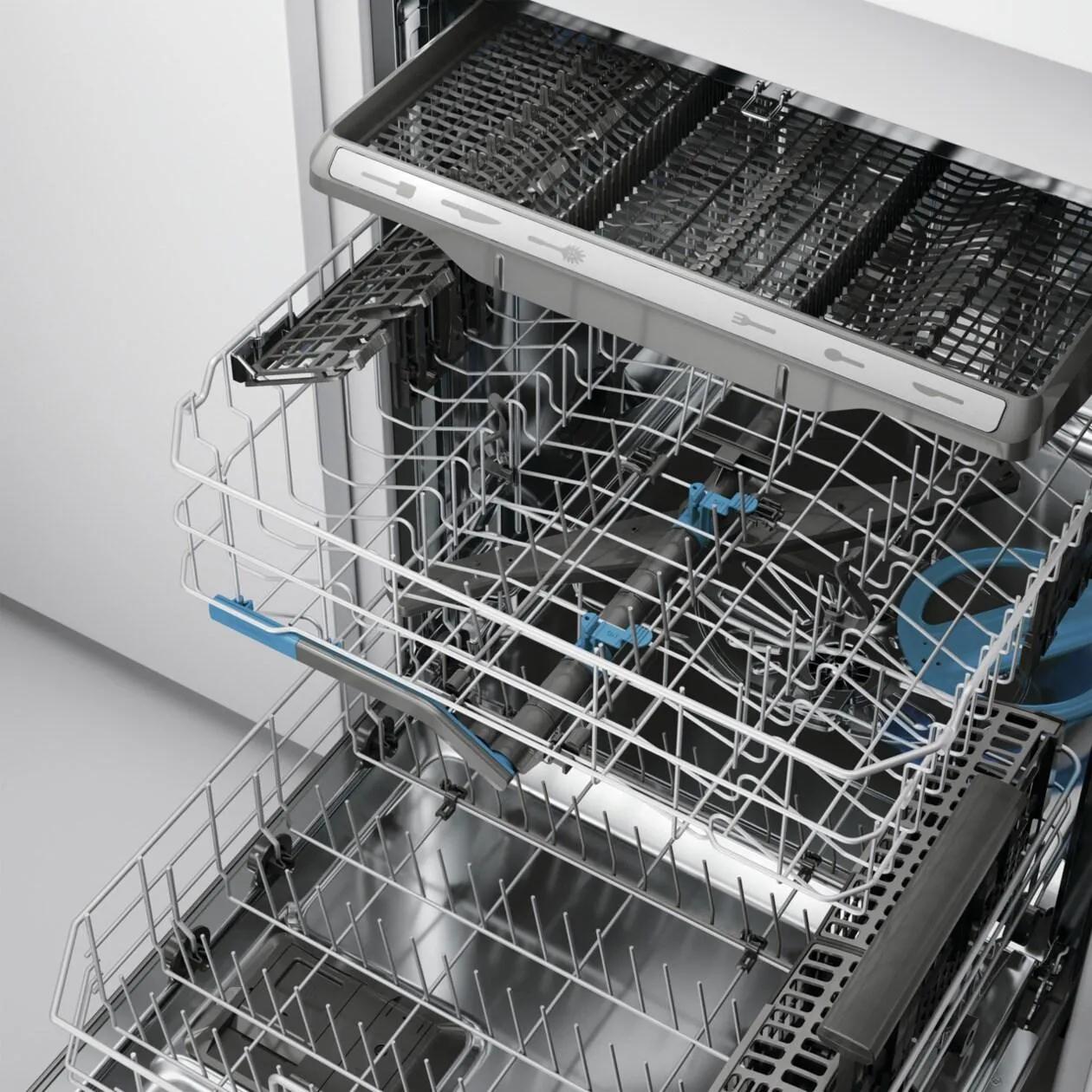 Frigidaire GDSP4715AF Frigidaire Gallery 24 Stainless Steel Tub Built-In Dishwasher With Cleanboost&#8482;