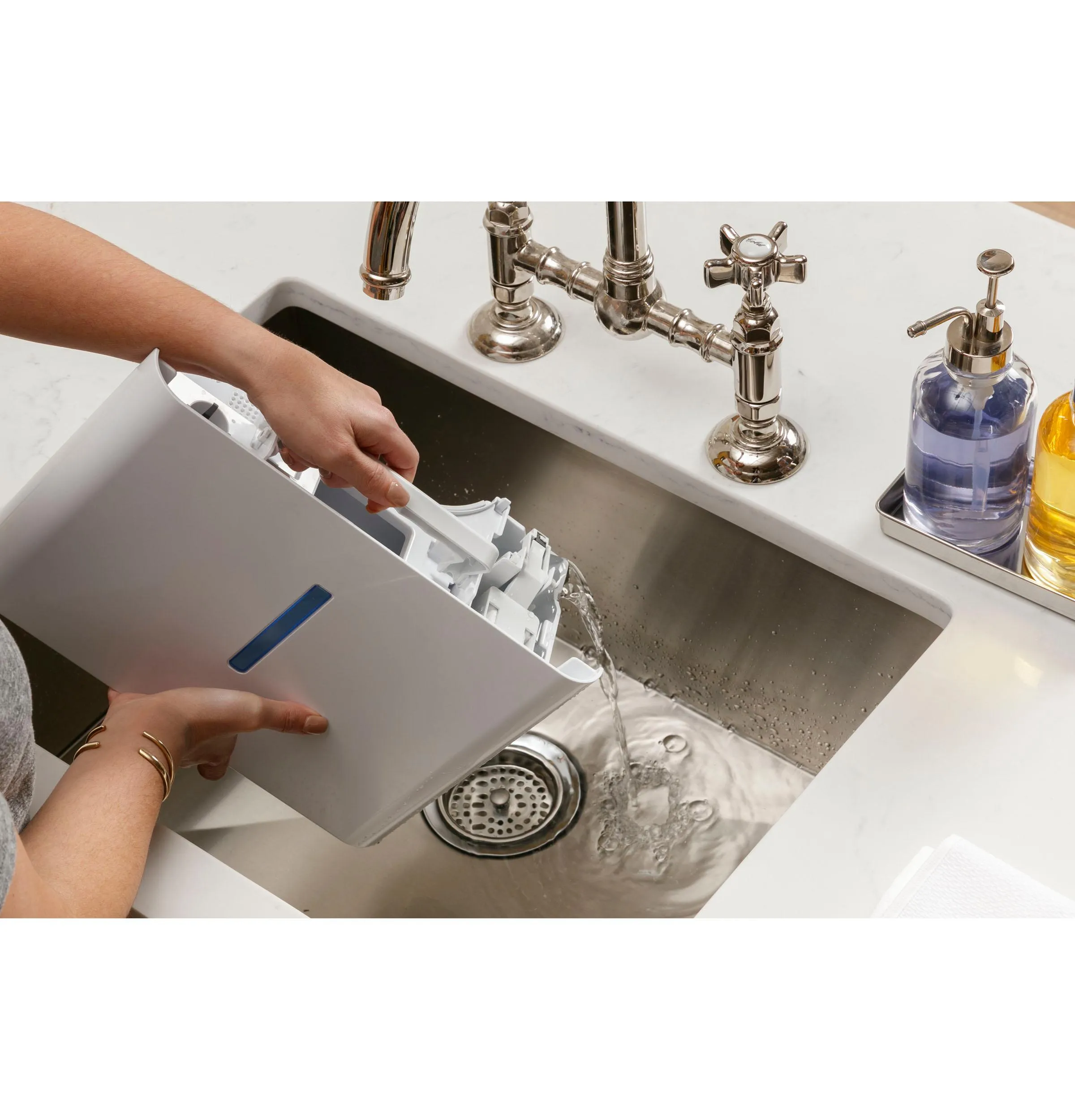 Ge Appliances ADHR35LB Ge 35 Pint Energy Star Portable Dehumidifier With Smart Dry For Very Damp Spaces