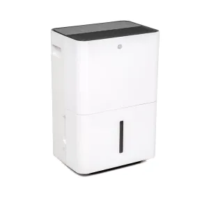 Ge Appliances ADYR35LC Ge Energy Star 35 Pint Portable Dehumidifier With Smart Dry For Very Damp Spaces