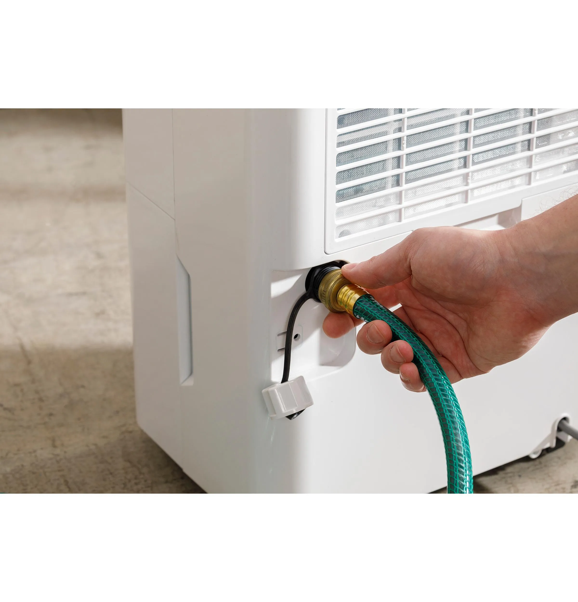 Ge Appliances ADYR35LC Ge Energy Star 35 Pint Portable Dehumidifier With Smart Dry For Very Damp Spaces