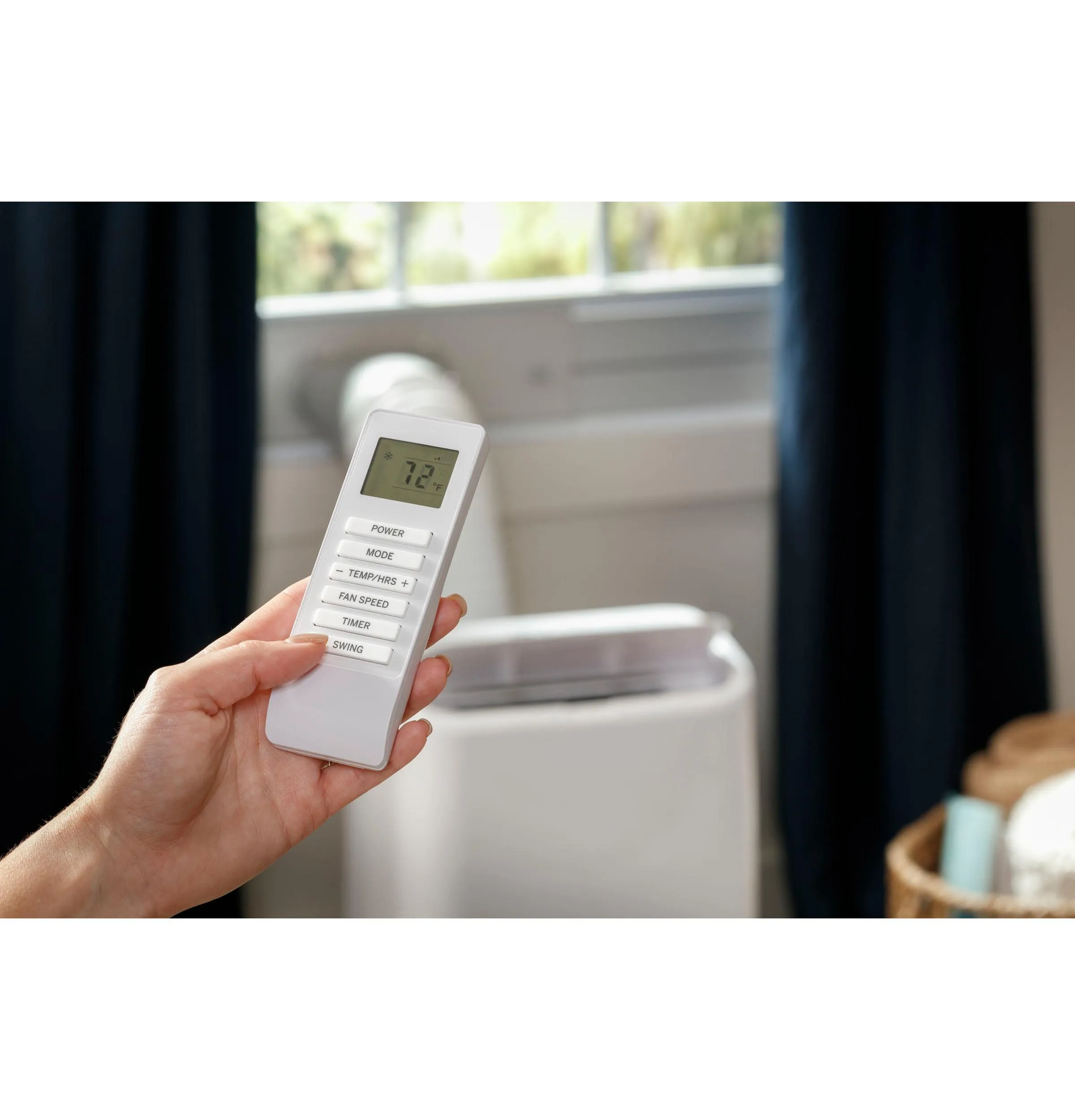 Ge Appliances APCD08JASW Ge 8.500 Btu Portable Air Conditioner With Dehumifier And Remote. White