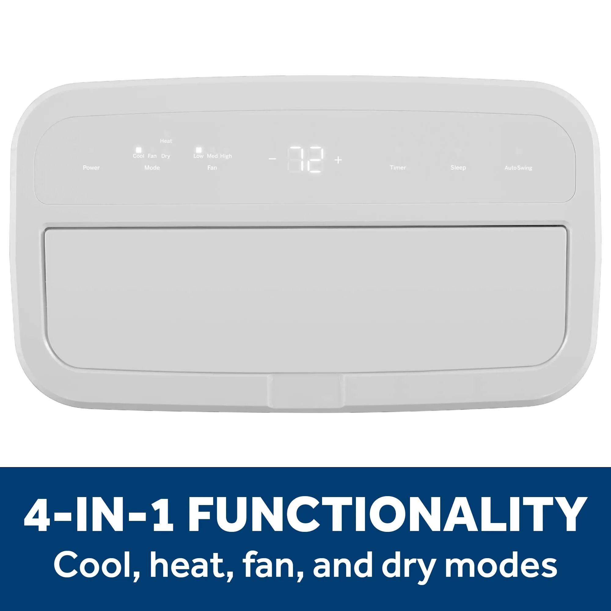 Ge Appliances APLH10WWF Ge 10.000 Btu Class Smart Heat/Cool Portable Air Conditioner For Medium Rooms Up To 450 Sq Ft. (10.300 Btu Doe)