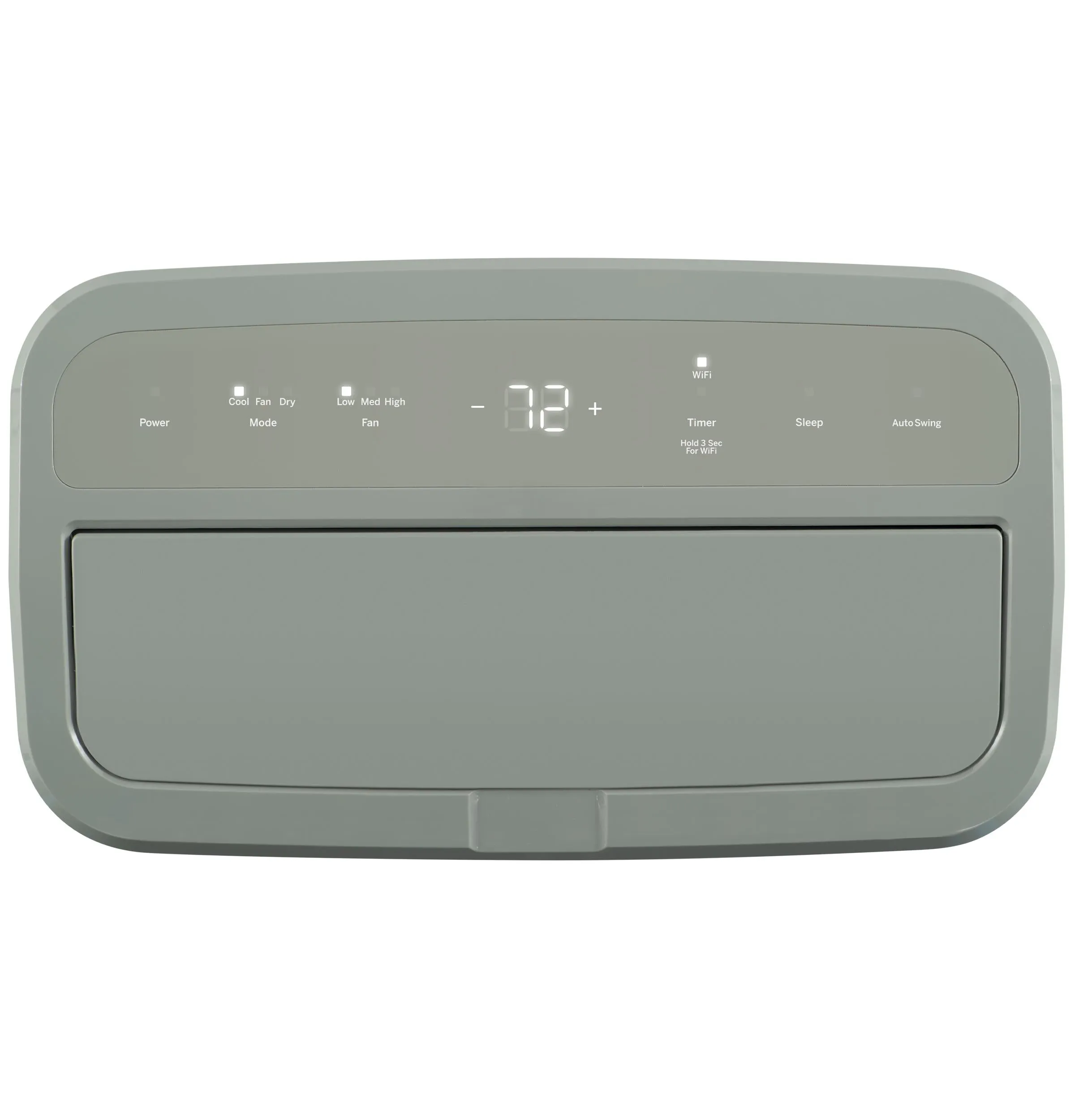 Ge Appliances APWD07JASG Ge 7.500 Btu Smart Portable Air Conditioner With Dehumidifier And Remote. Grey