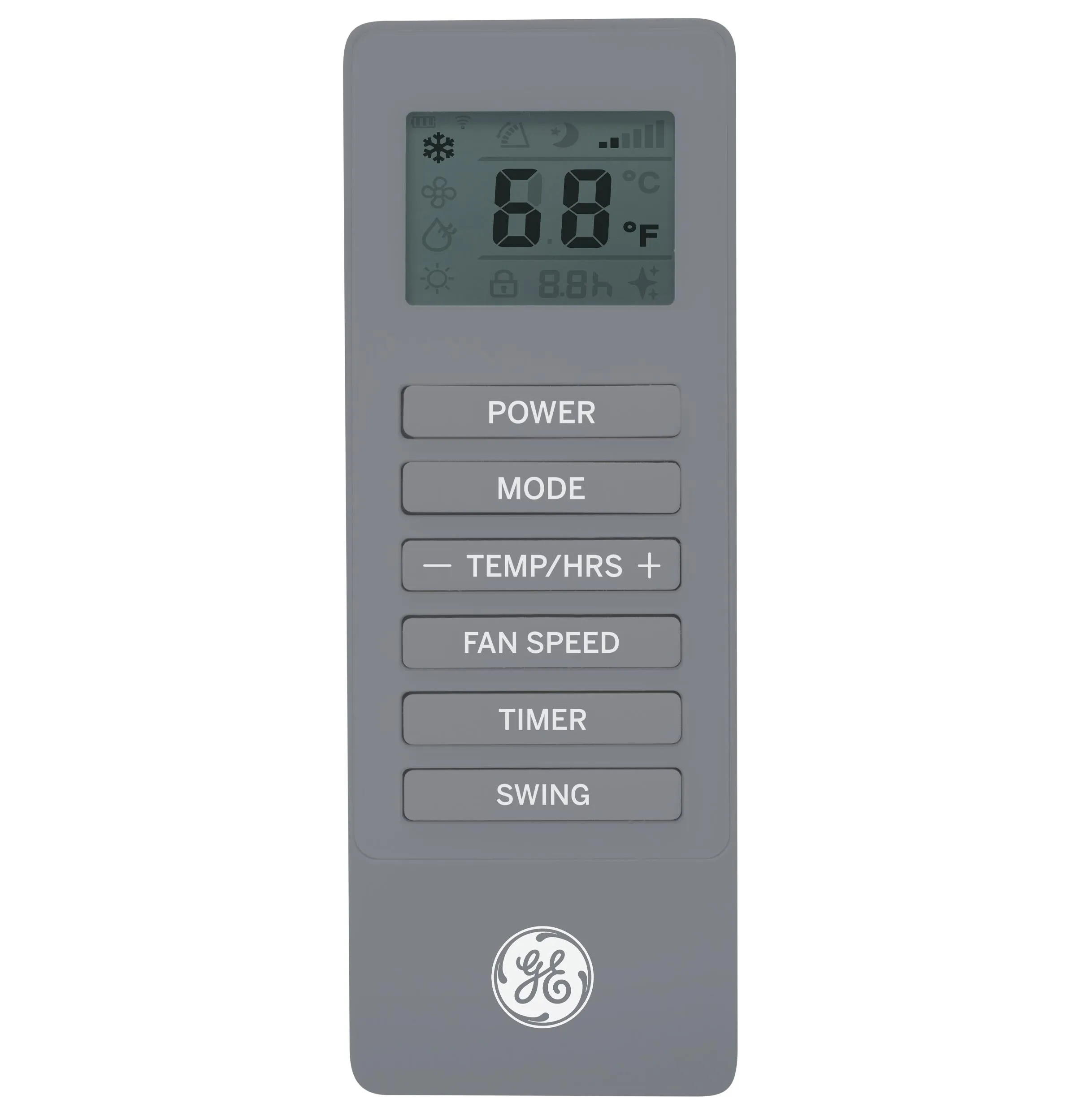 Ge Appliances APWD07JASG Ge 7.500 Btu Smart Portable Air Conditioner With Dehumidifier And Remote. Grey