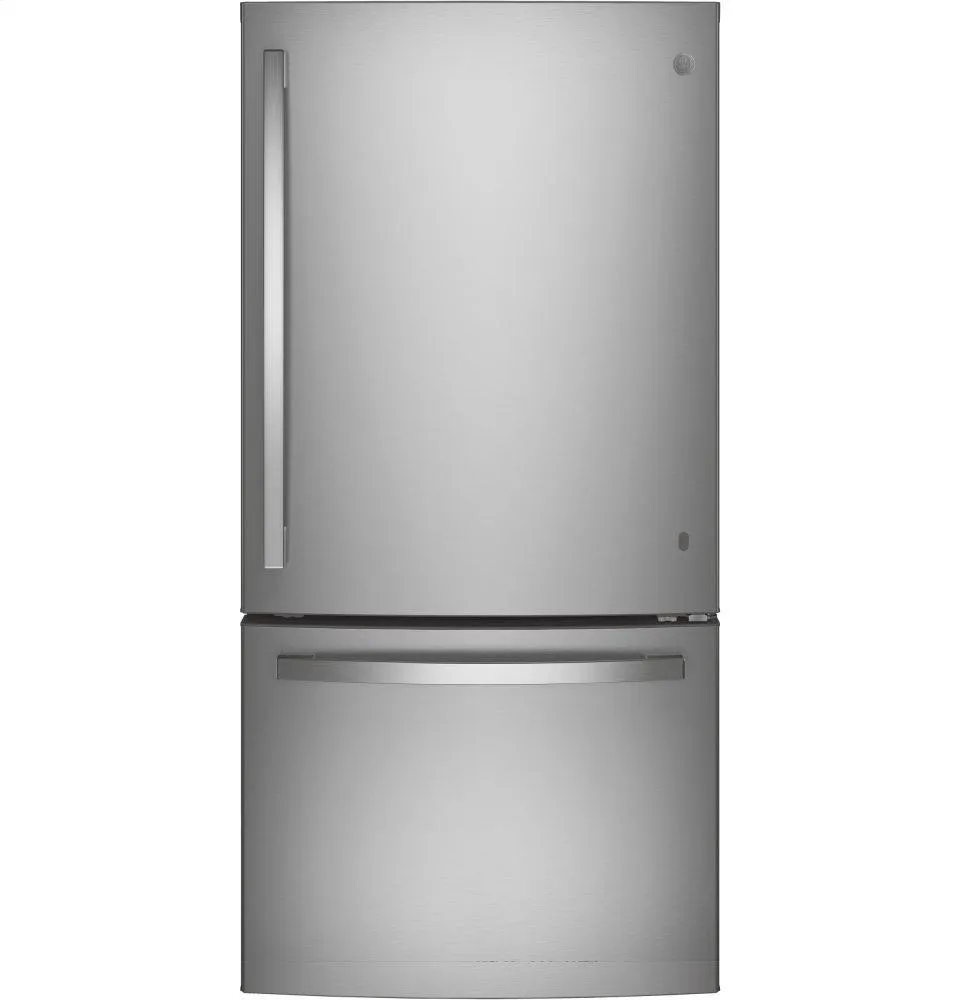 Ge Appliances GDE25EYKFS Ge Energy Star 24.8 Cu. Ft. Bottom-Freezer Drawer Refrigerator