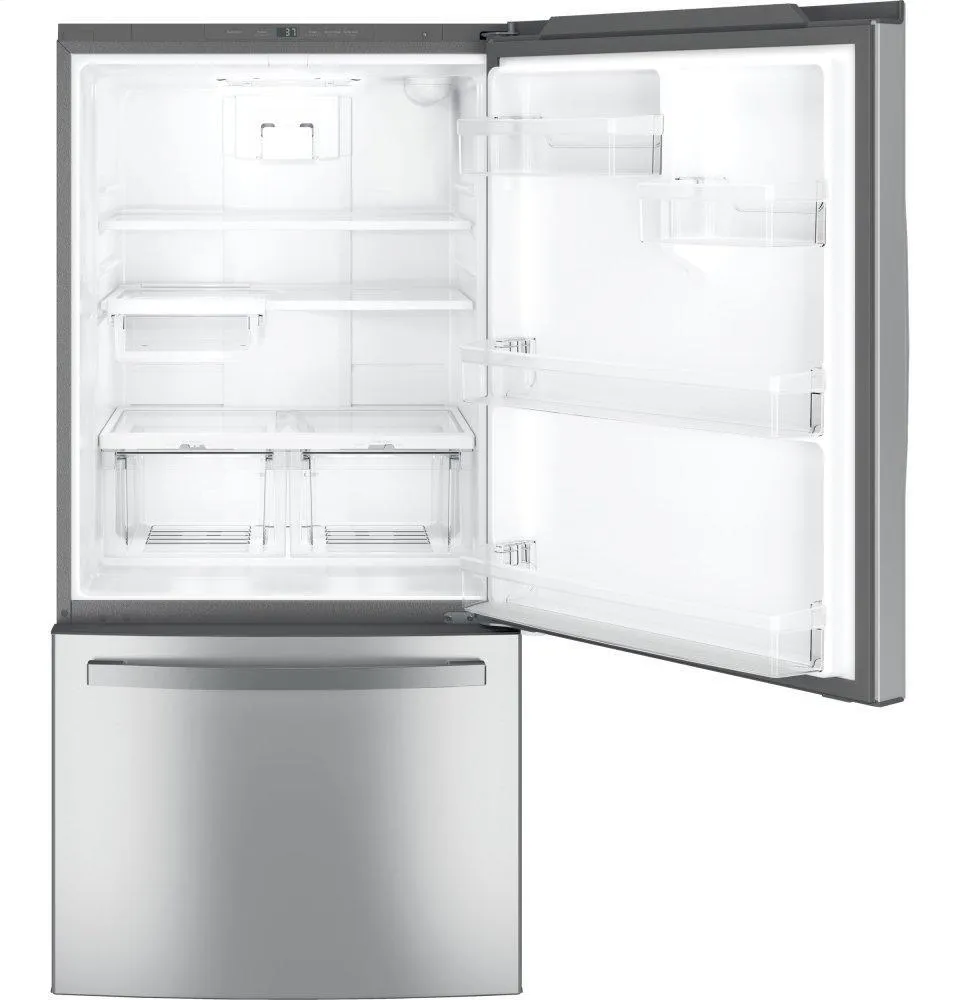 Ge Appliances GDE25EYKFS Ge Energy Star 24.8 Cu. Ft. Bottom-Freezer Drawer Refrigerator