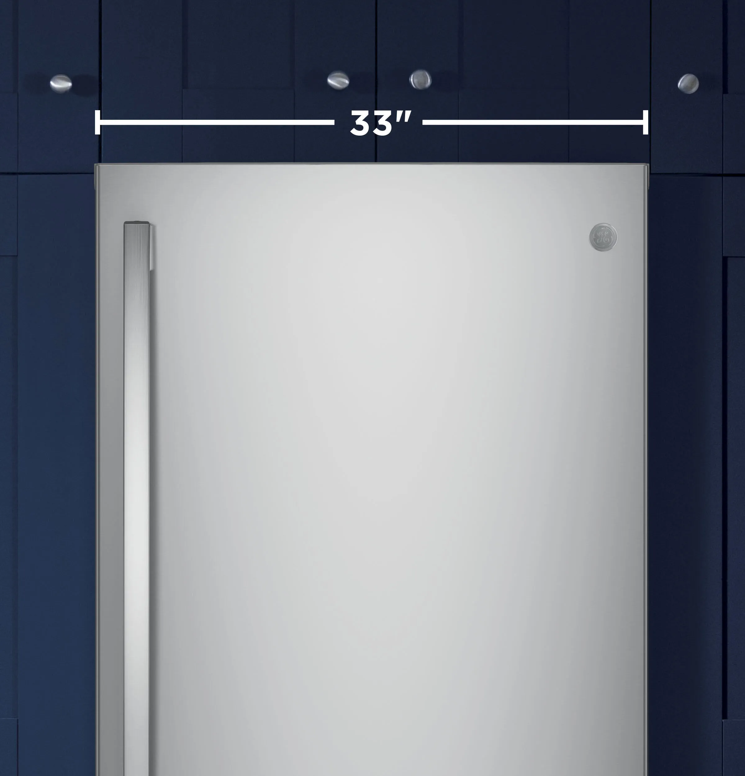 Ge Appliances GDE25EYKFS Ge Energy Star 24.8 Cu. Ft. Bottom-Freezer Drawer Refrigerator