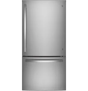 Ge Appliances GDE25EYKFS Ge Energy Star 24.8 Cu. Ft. Bottom-Freezer Drawer Refrigerator