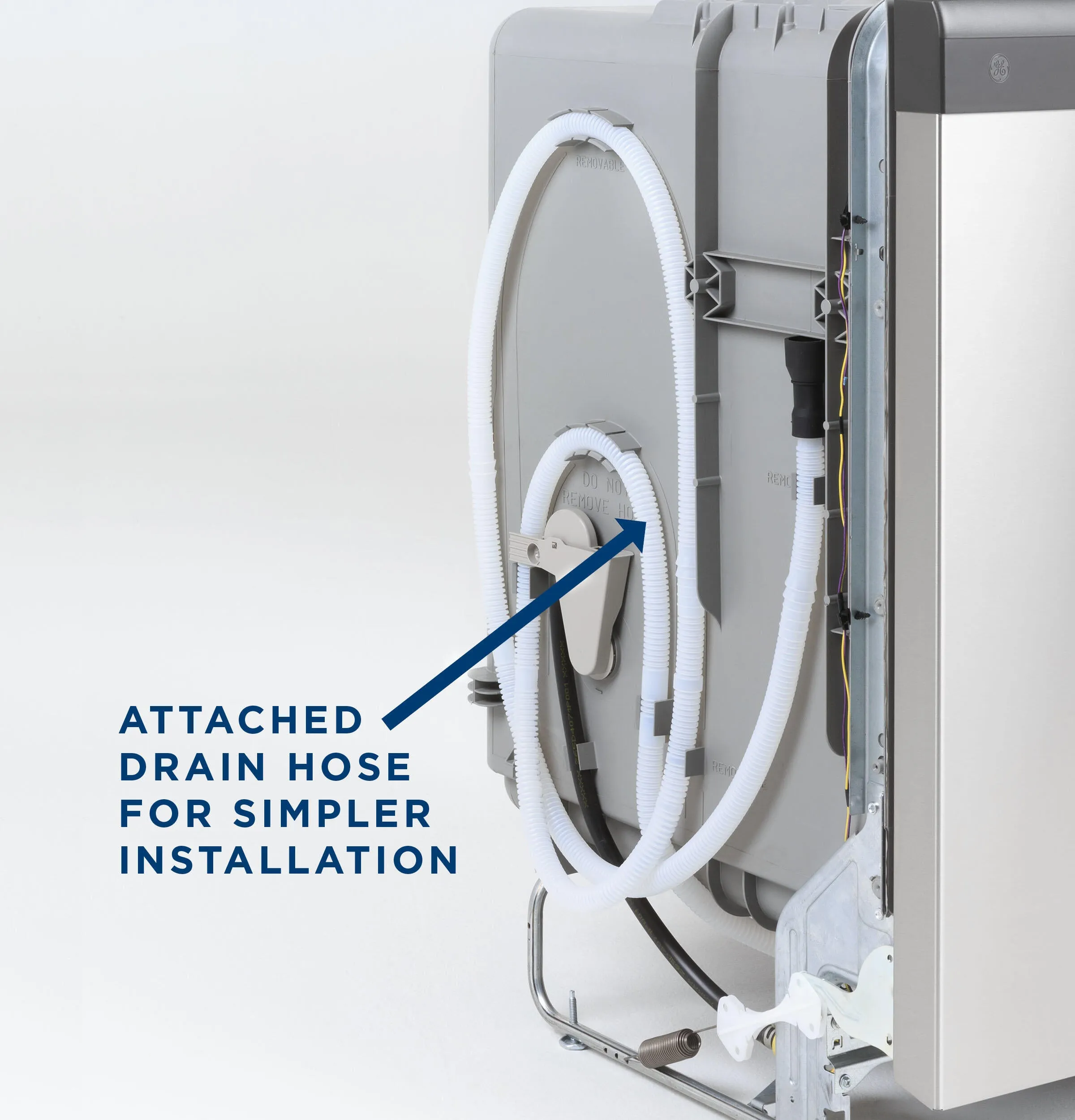 Ge Appliances GDF450PGRBB Ge Dishwasher With Front Controls