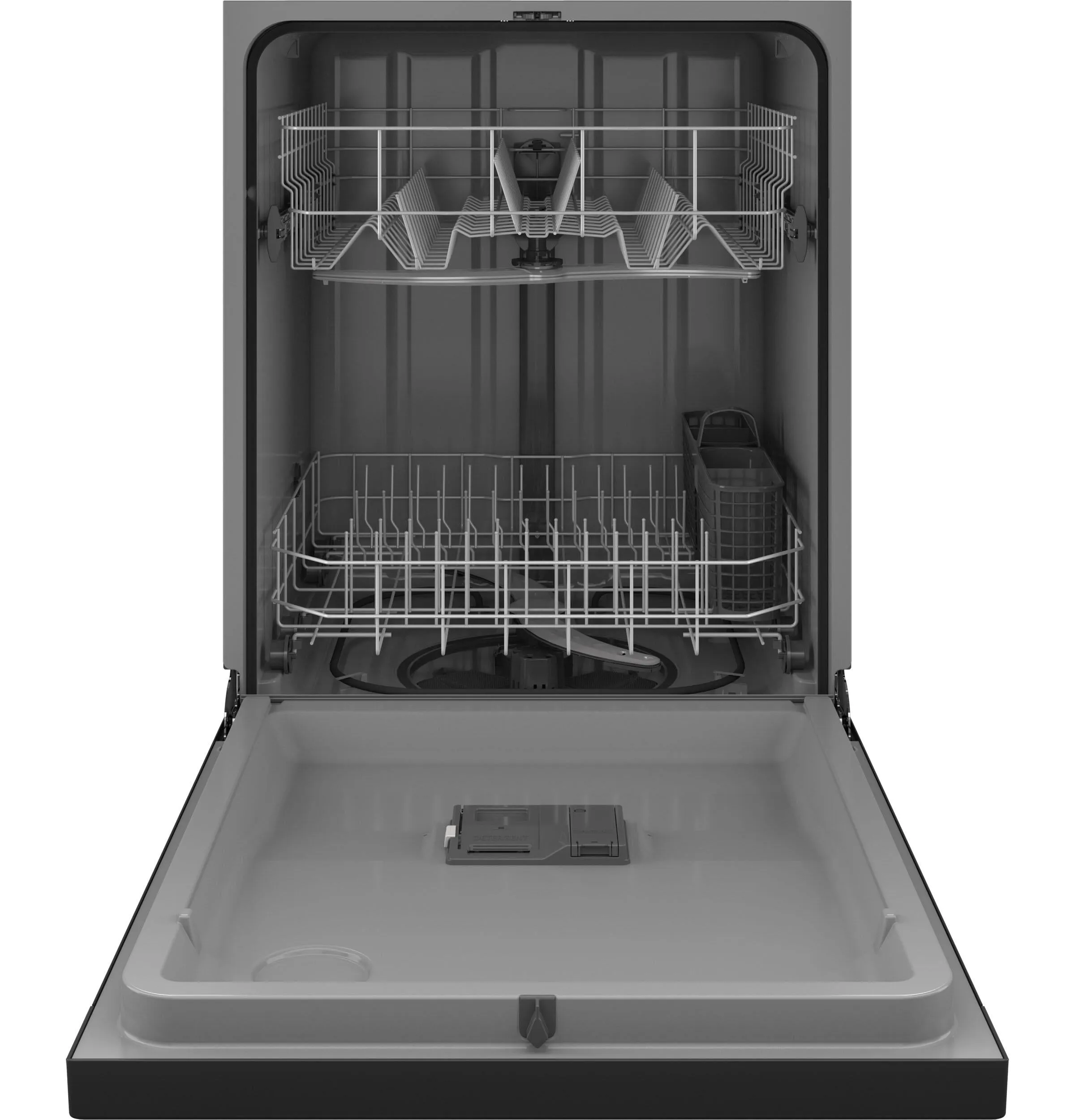 Ge Appliances GDF450PGRBB Ge Dishwasher With Front Controls