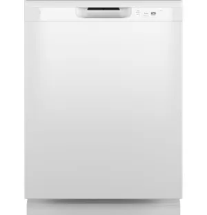 Ge Appliances GDF450PGRWW Ge Dishwasher With Front Controls
