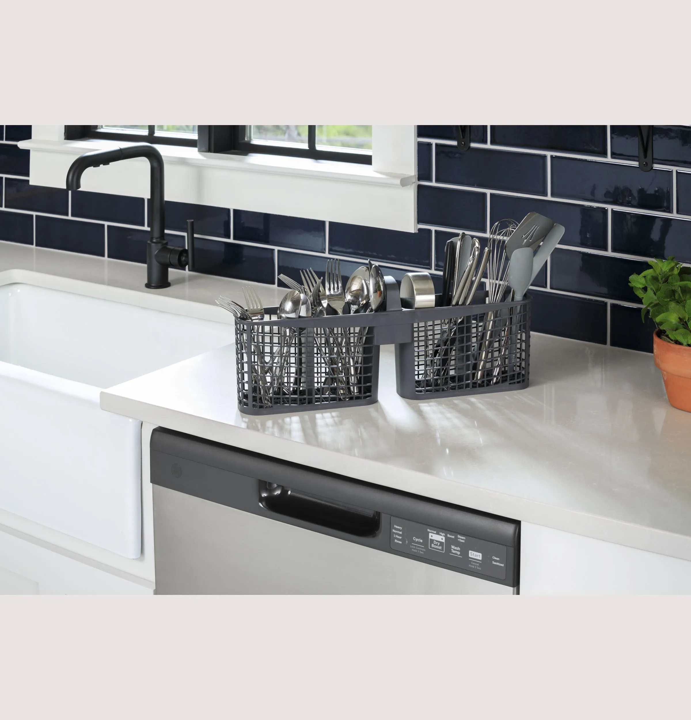 Ge Appliances GDF510PSRSS Ge Dishwasher With Front Controls