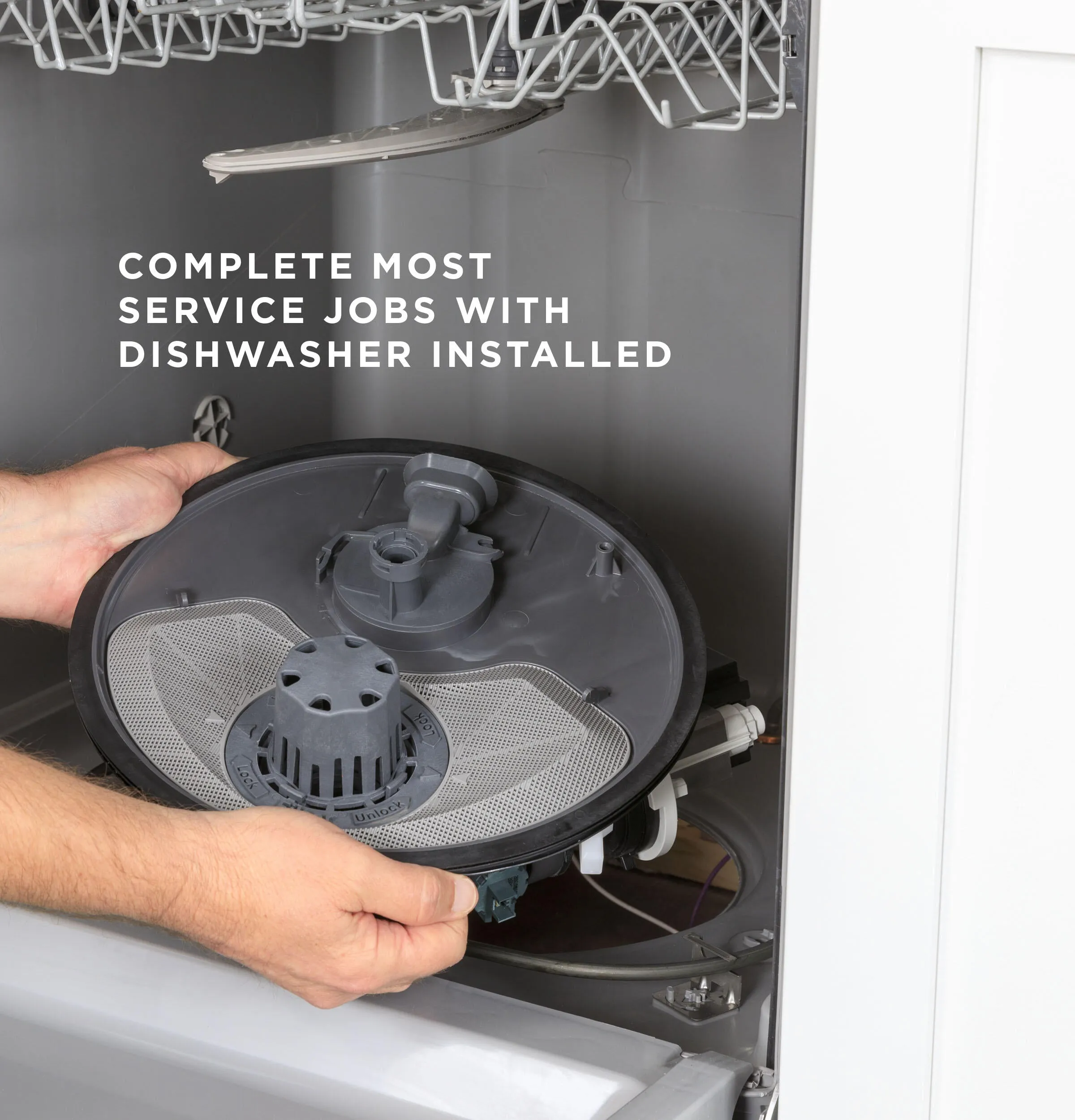Ge Appliances GDF511PGRBB Ge Dishwasher With Front Controls With Power Cord
