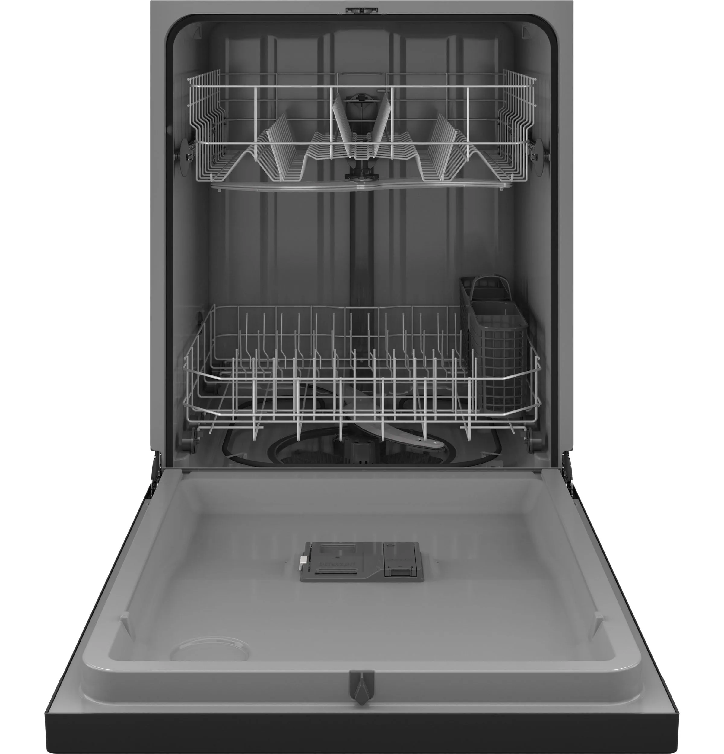Ge Appliances GDF511PGRBB Ge Dishwasher With Front Controls With Power Cord