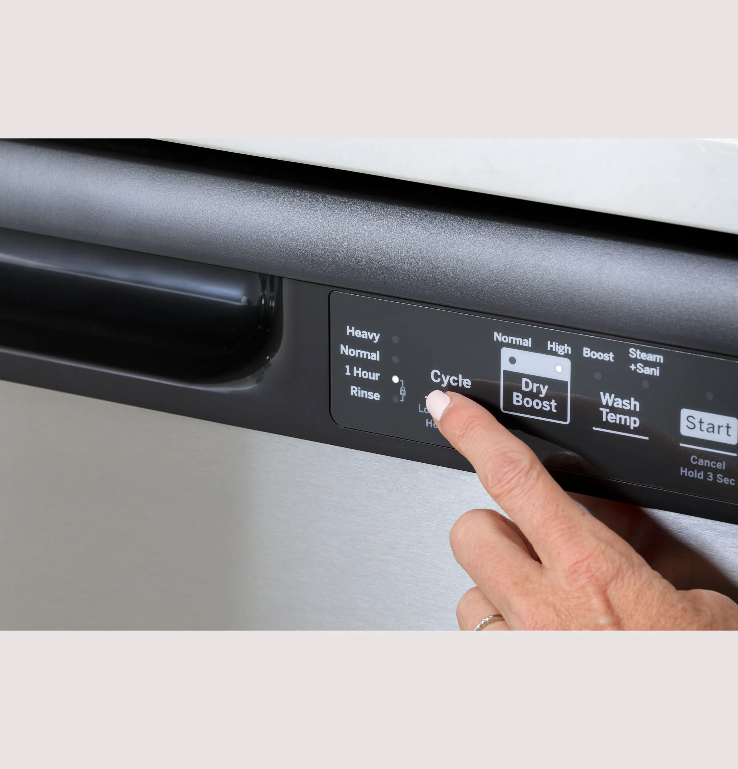 Ge Appliances GDF535PGRCC Ge Dishwasher With Front Controls