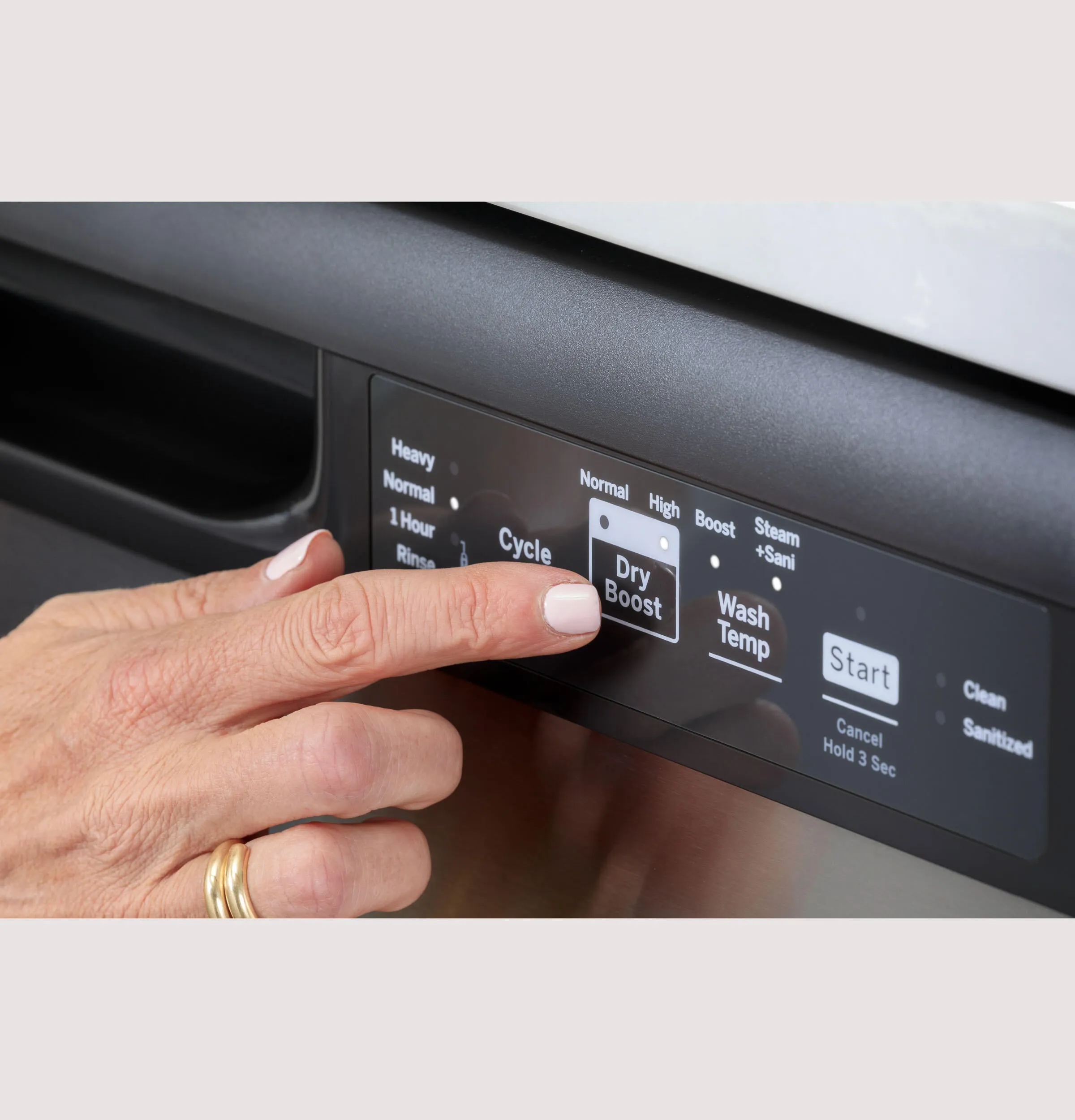 Ge Appliances GDF535PGRCC Ge Dishwasher With Front Controls