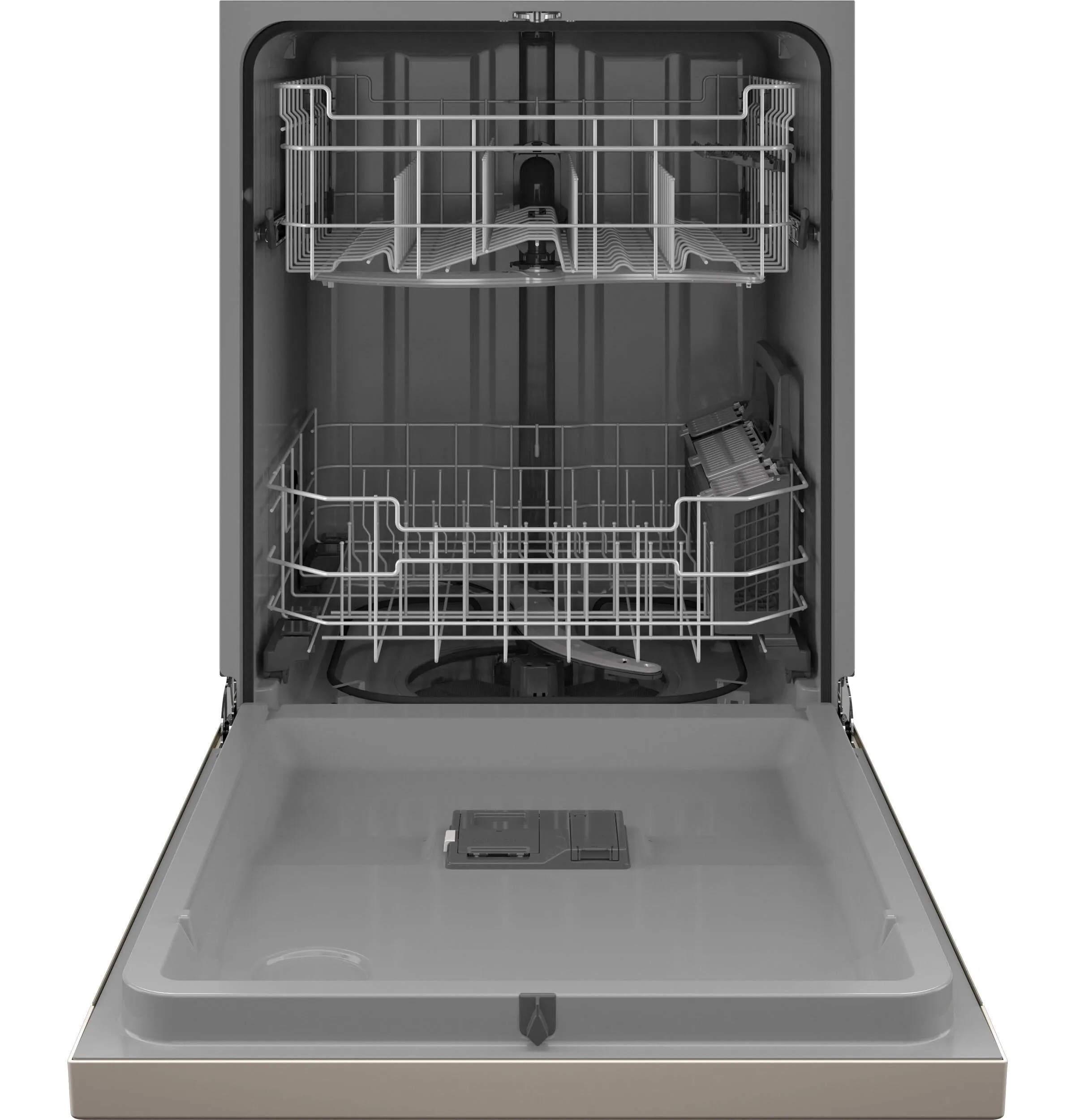 Ge Appliances GDF550PMRES Ge Front Control With Plastic Interior Dishwasher With Sanitize Cycle & Dry Boost