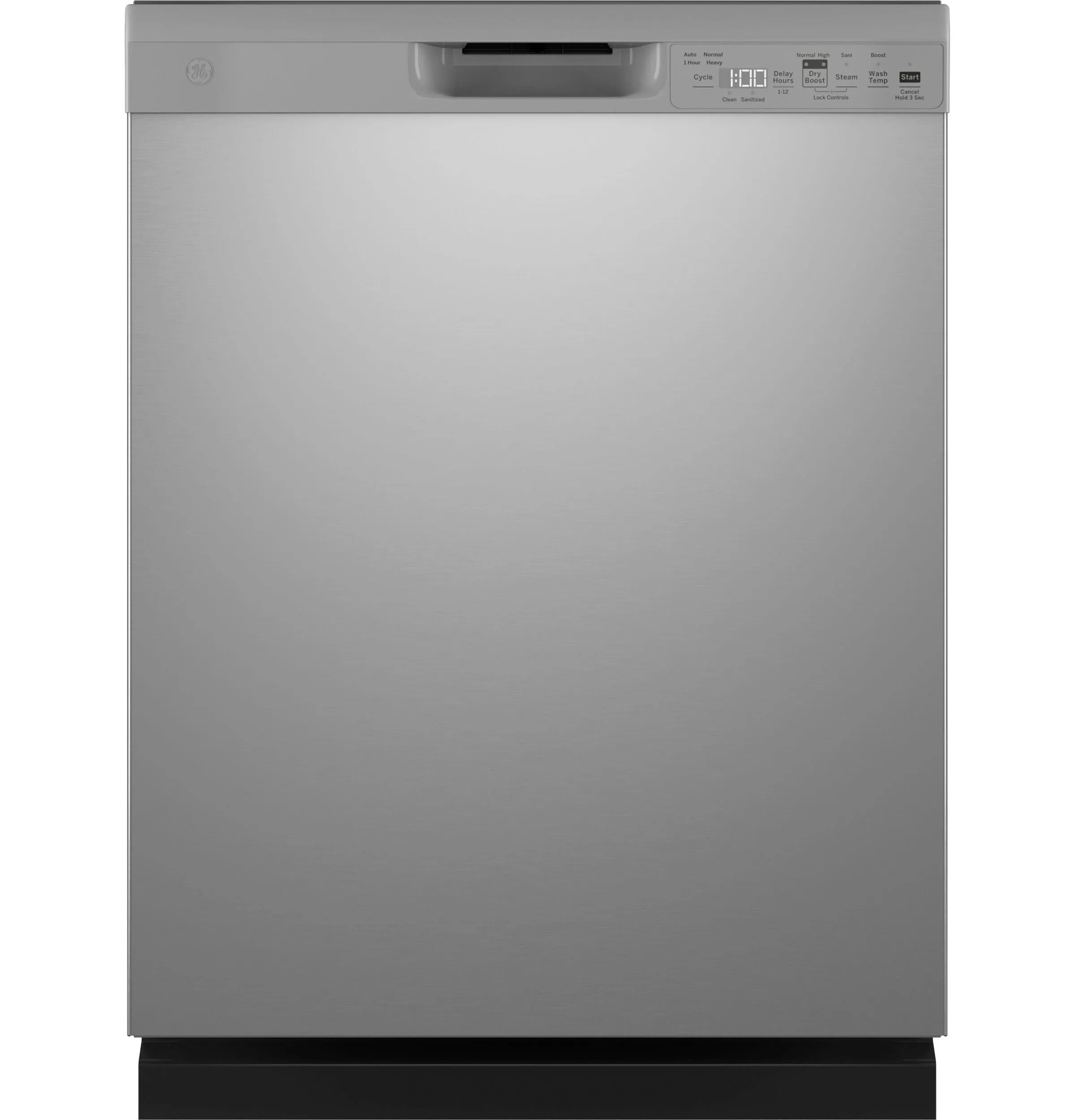 Ge Appliances GDF550PSRSS Ge Front Control With Plastic Interior Dishwasher With Sanitize Cycle & Dry Boost