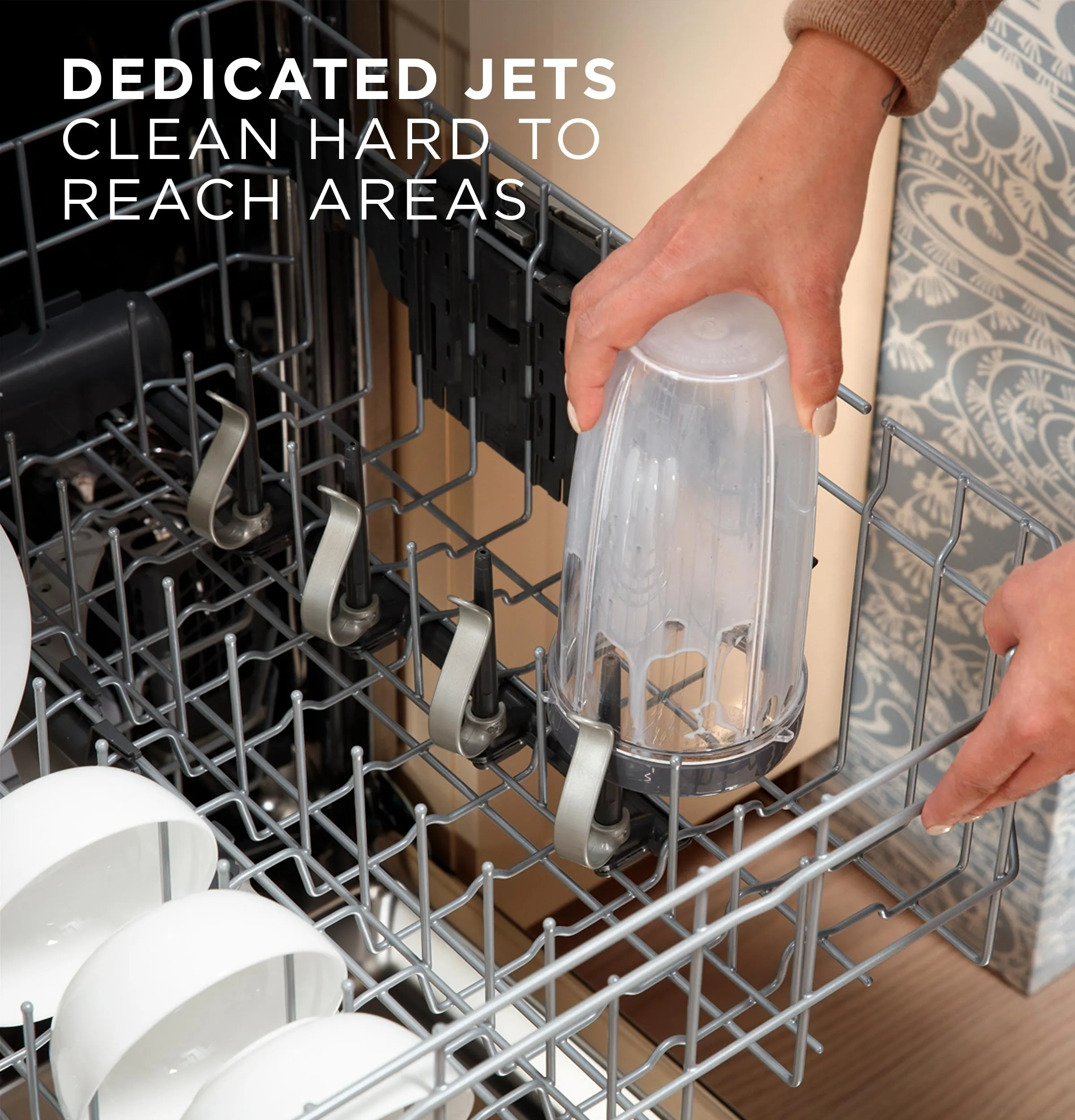 Ge Appliances GDF650SMVES Ge Front Control With Stainless Steel Interior Dishwasher With Sanitize Cycle