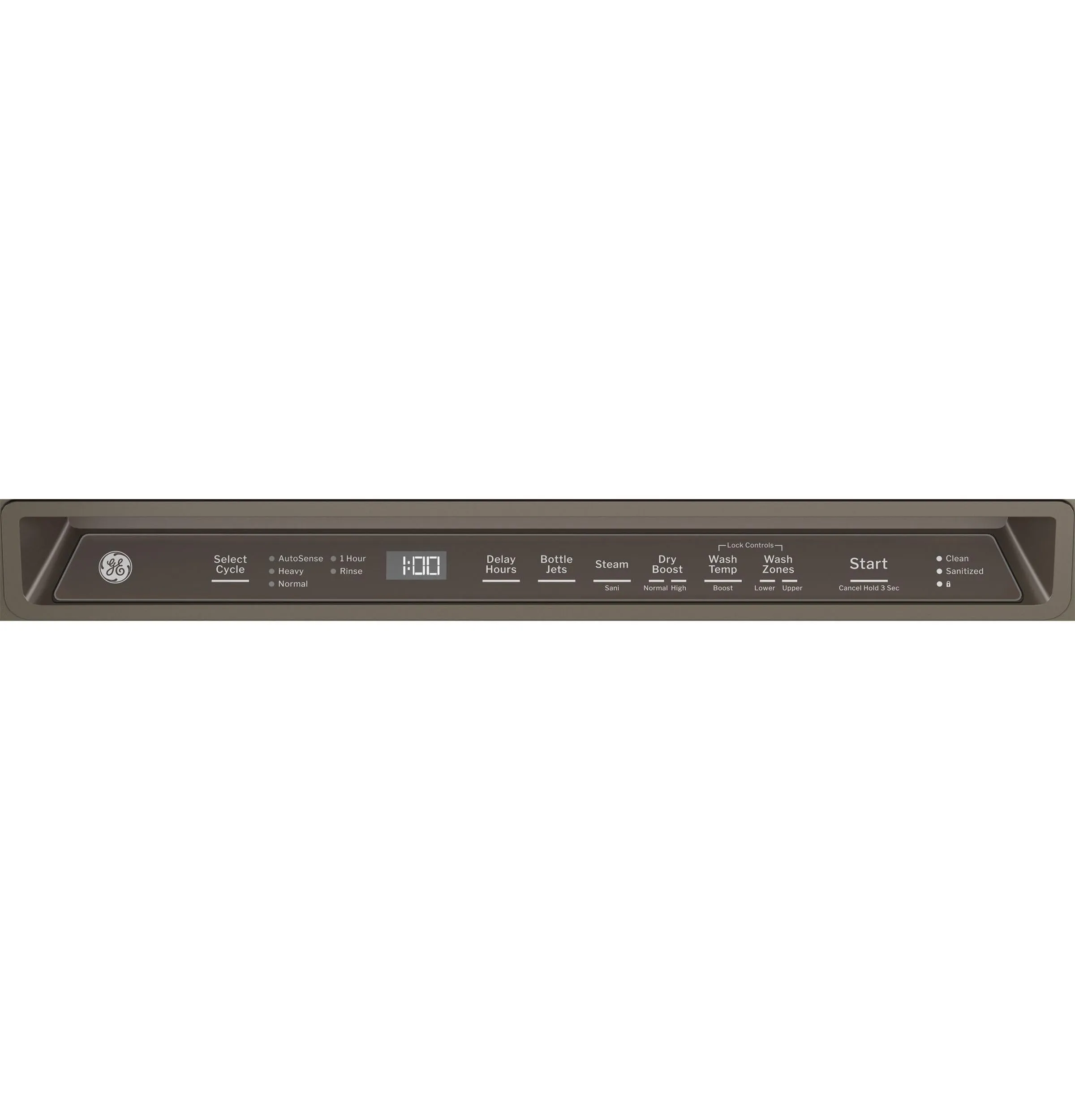 Ge Appliances GDF650SMVES Ge Front Control With Stainless Steel Interior Dishwasher With Sanitize Cycle