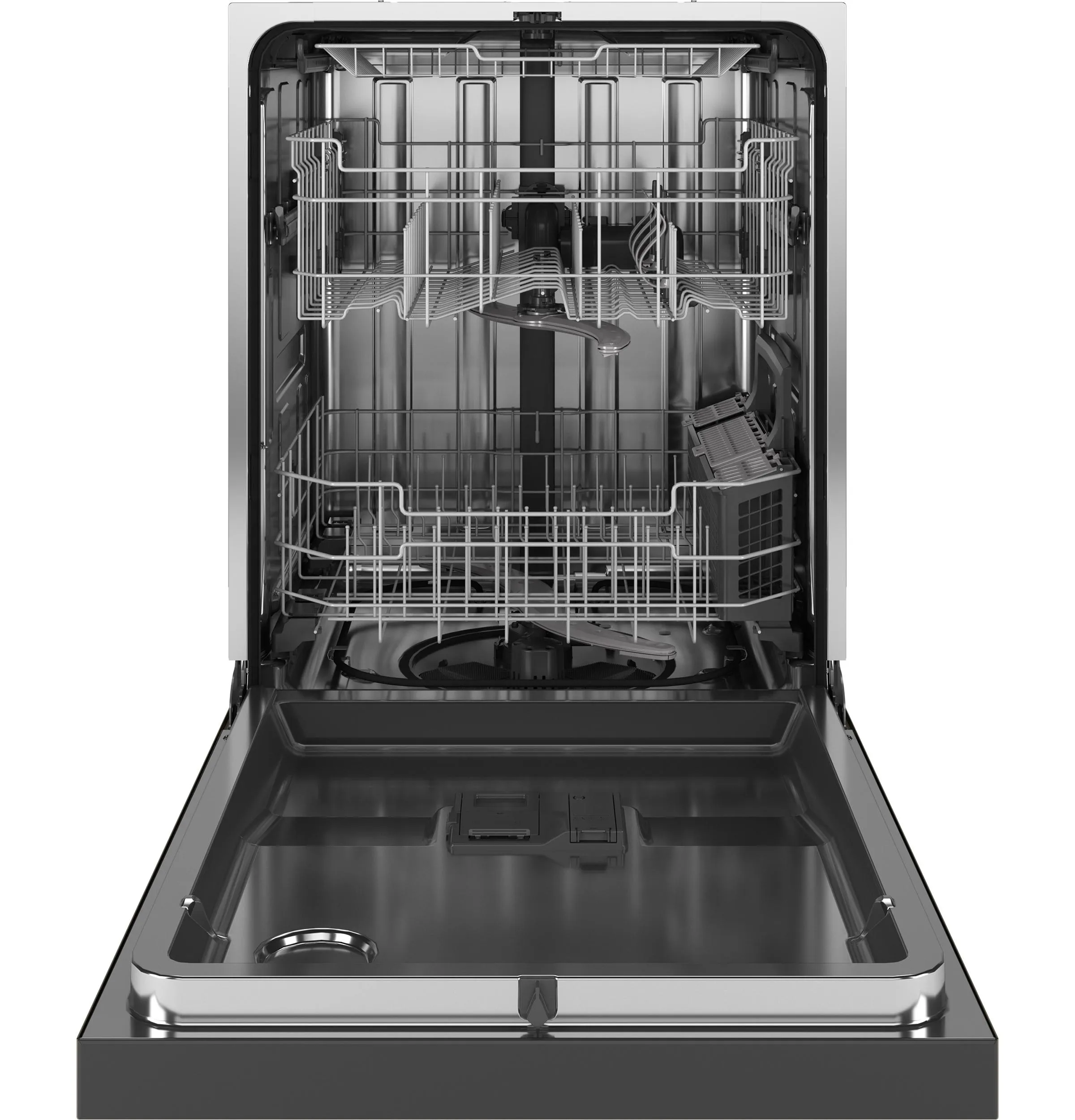 Ge Appliances GDF650SMVES Ge Front Control With Stainless Steel Interior Dishwasher With Sanitize Cycle