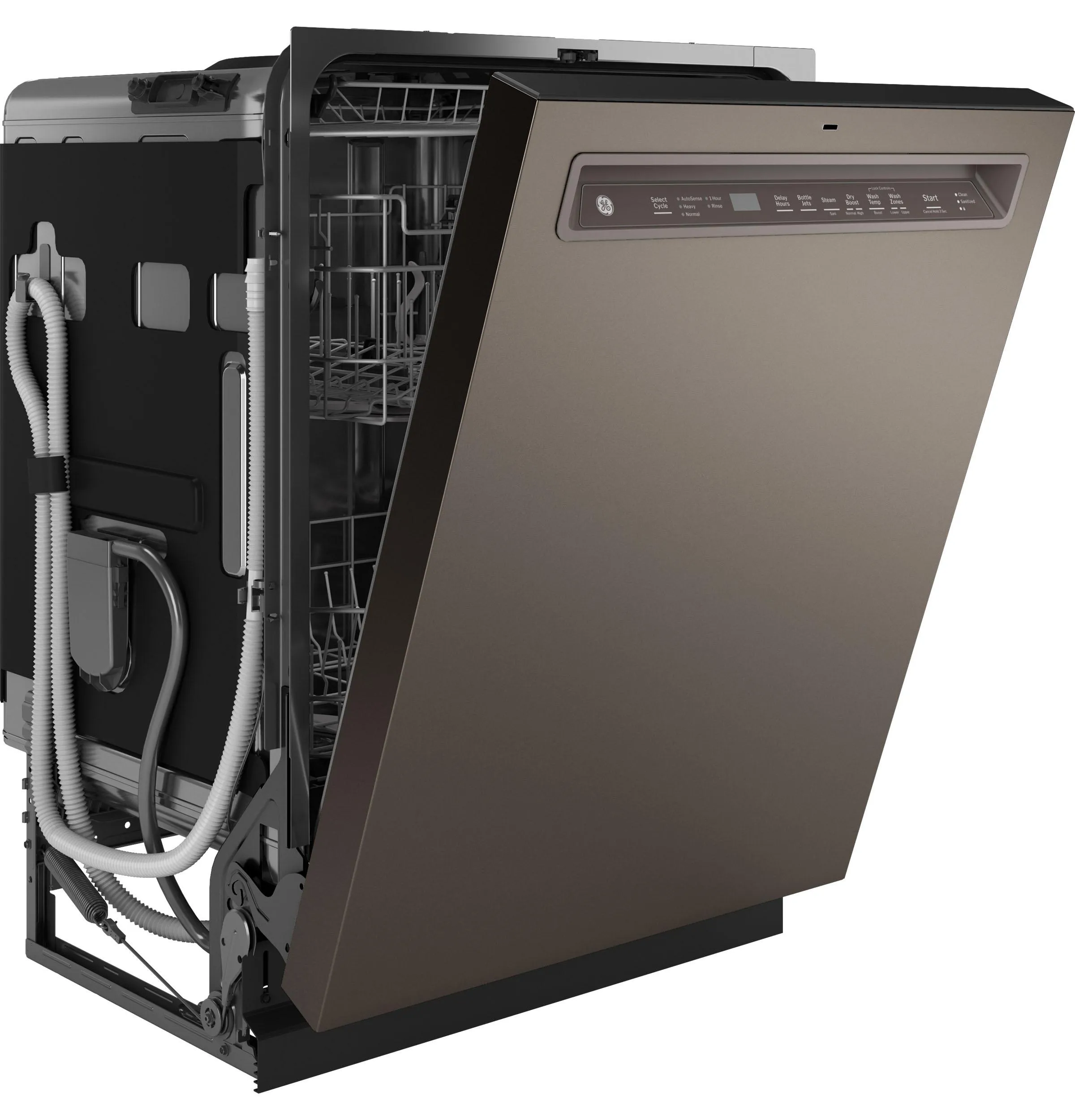 Ge Appliances GDF650SMVES Ge Front Control With Stainless Steel Interior Dishwasher With Sanitize Cycle