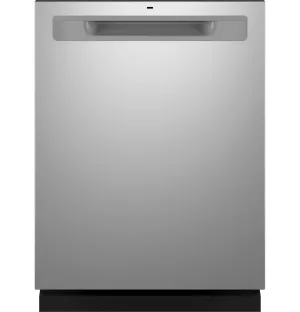 Ge Appliances GDP630PYRFS Ge Top Control With Plastic Interior Dishwasher With Sanitize Cycle & Dry Boost