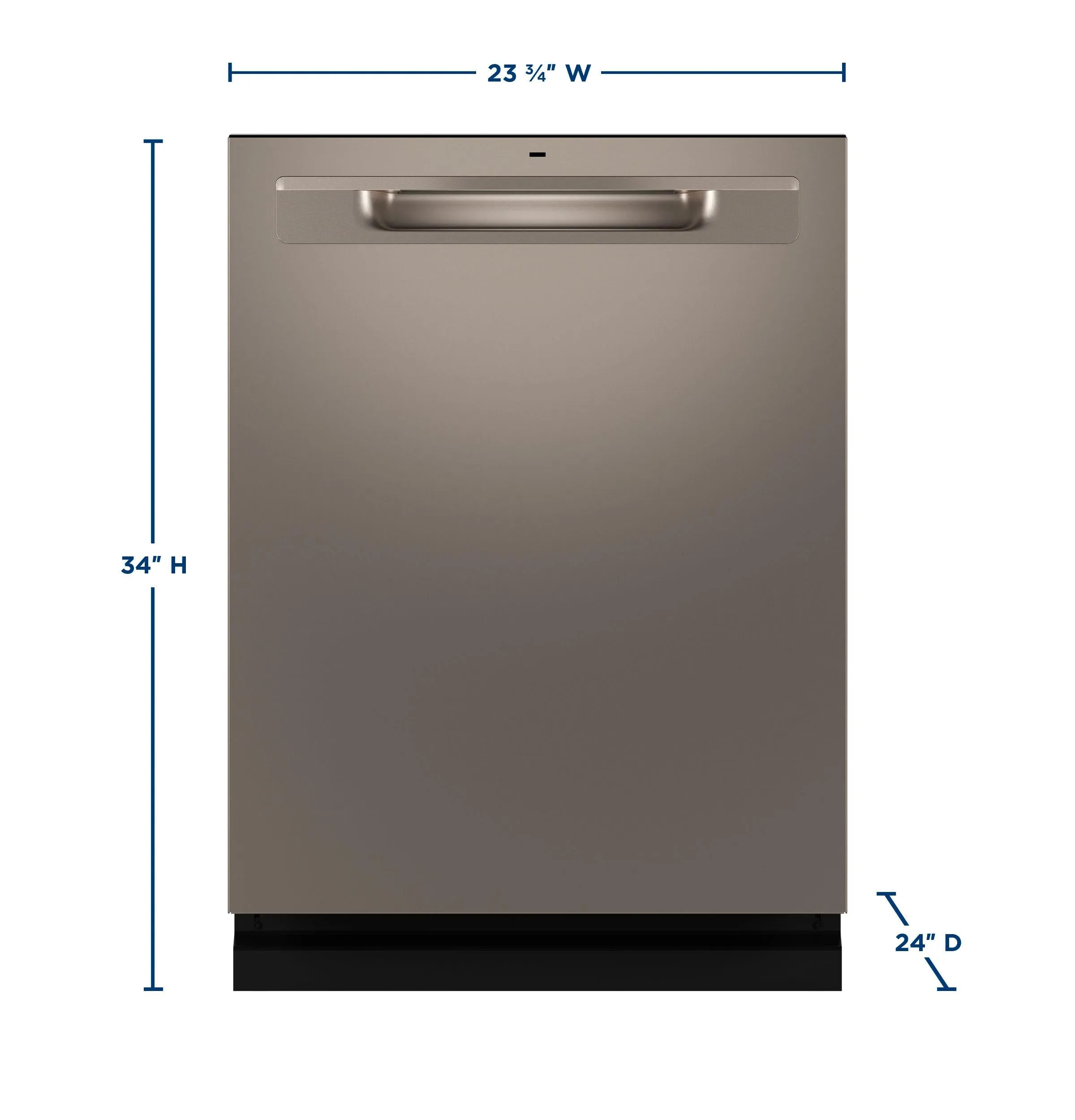Ge Appliances GDP670SMVES Ge Fingerprint Resistant Top Control With Stainless Steel Interior Dishwasher With Sanitize Cycle