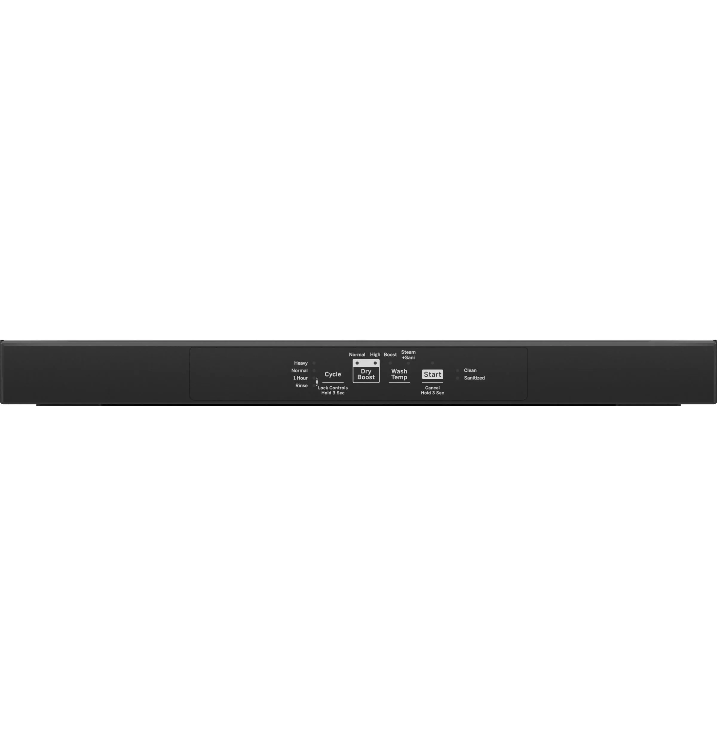 Ge Appliances GDT535PGRBB Ge Top Control With Plastic Interior Dishwasher With Sanitize Cycle & Dry Boost