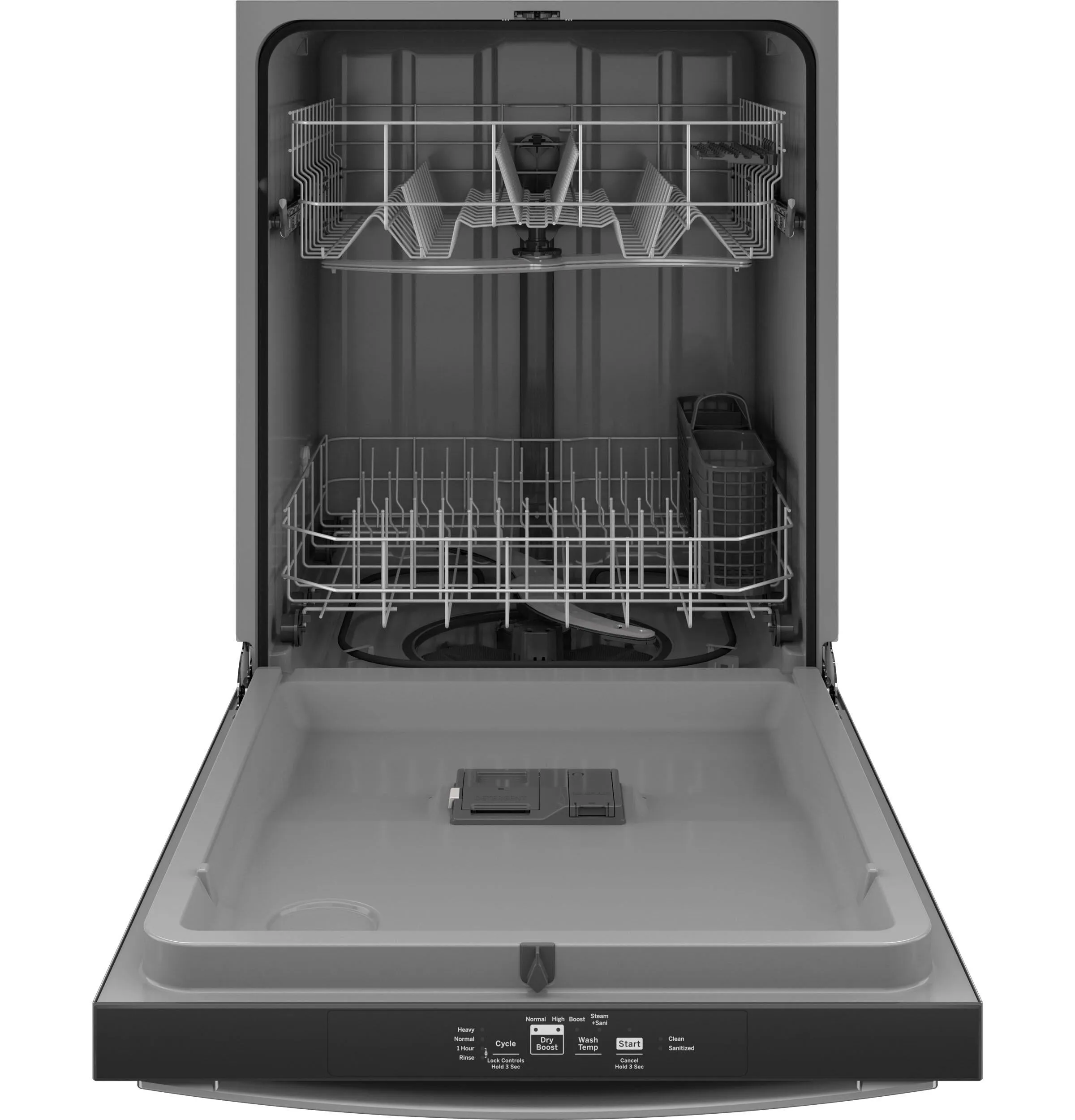 Ge Appliances GDT535PSRSS Ge Top Control With Plastic Interior Dishwasher With Sanitize Cycle & Dry Boost