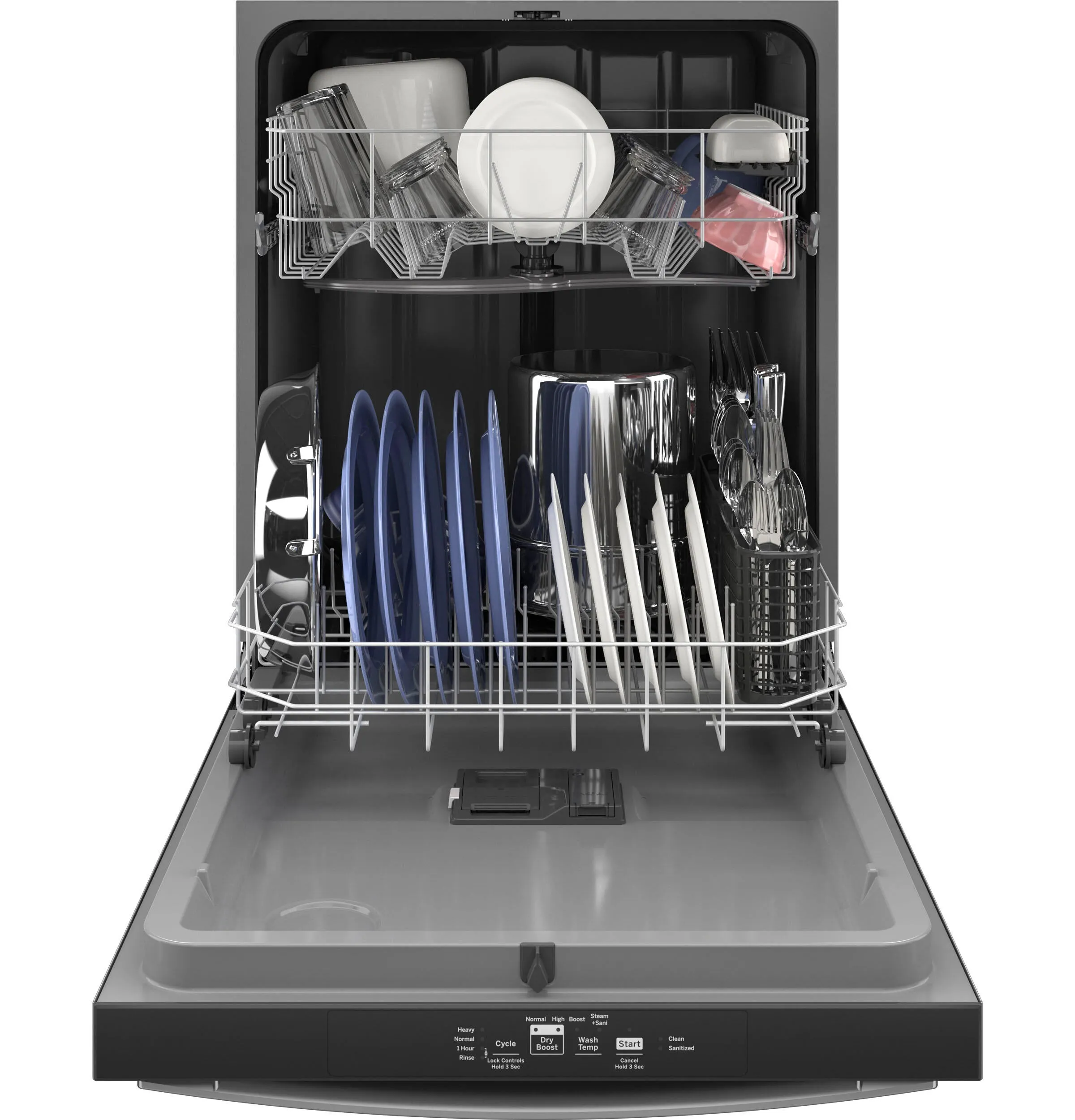 Ge Appliances GDT535PSRSS Ge Top Control With Plastic Interior Dishwasher With Sanitize Cycle & Dry Boost