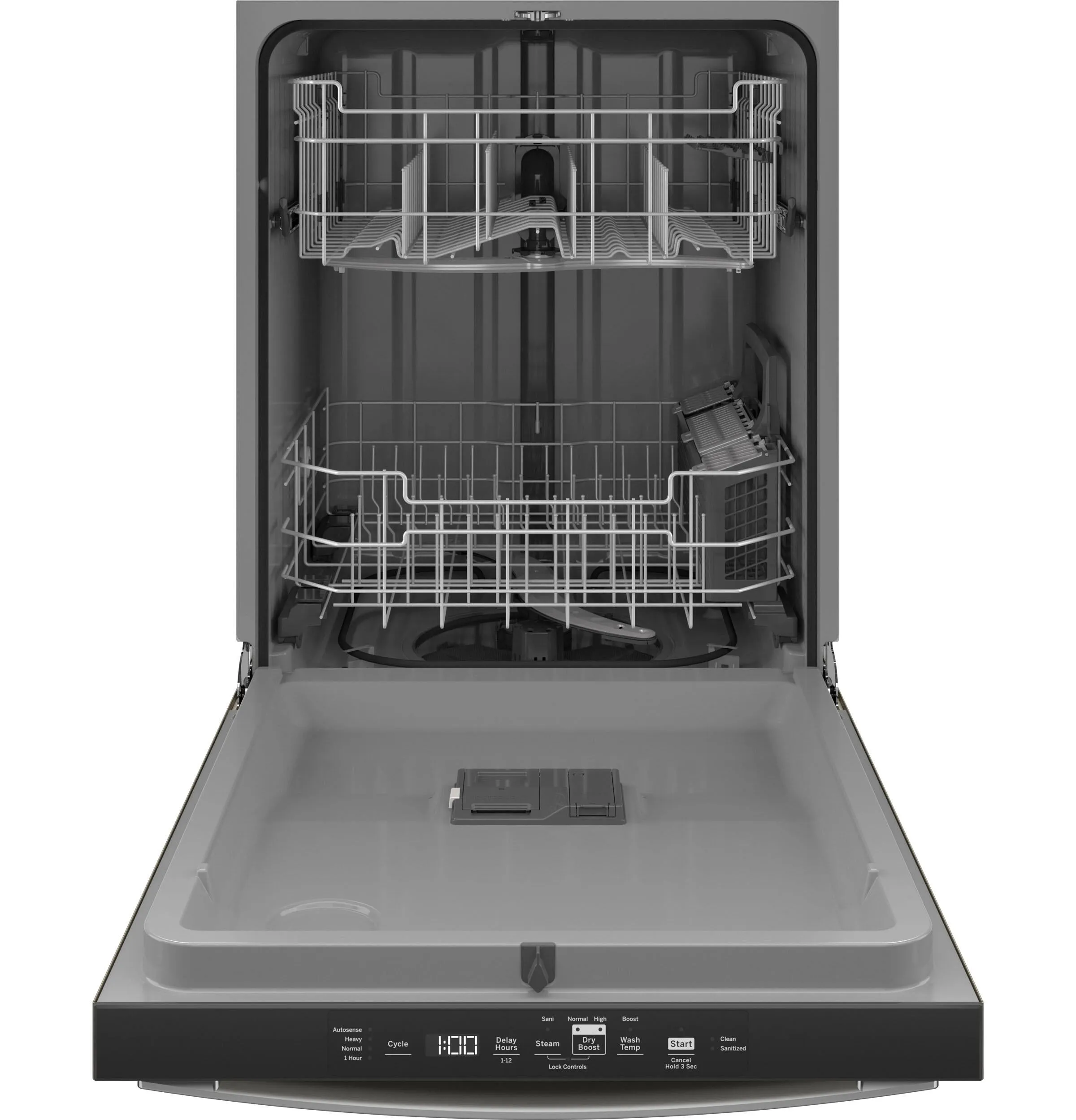 Ge Appliances GDT550PMRES Ge Top Control With Plastic Interior Dishwasher With Sanitize Cycle & Dry Boost