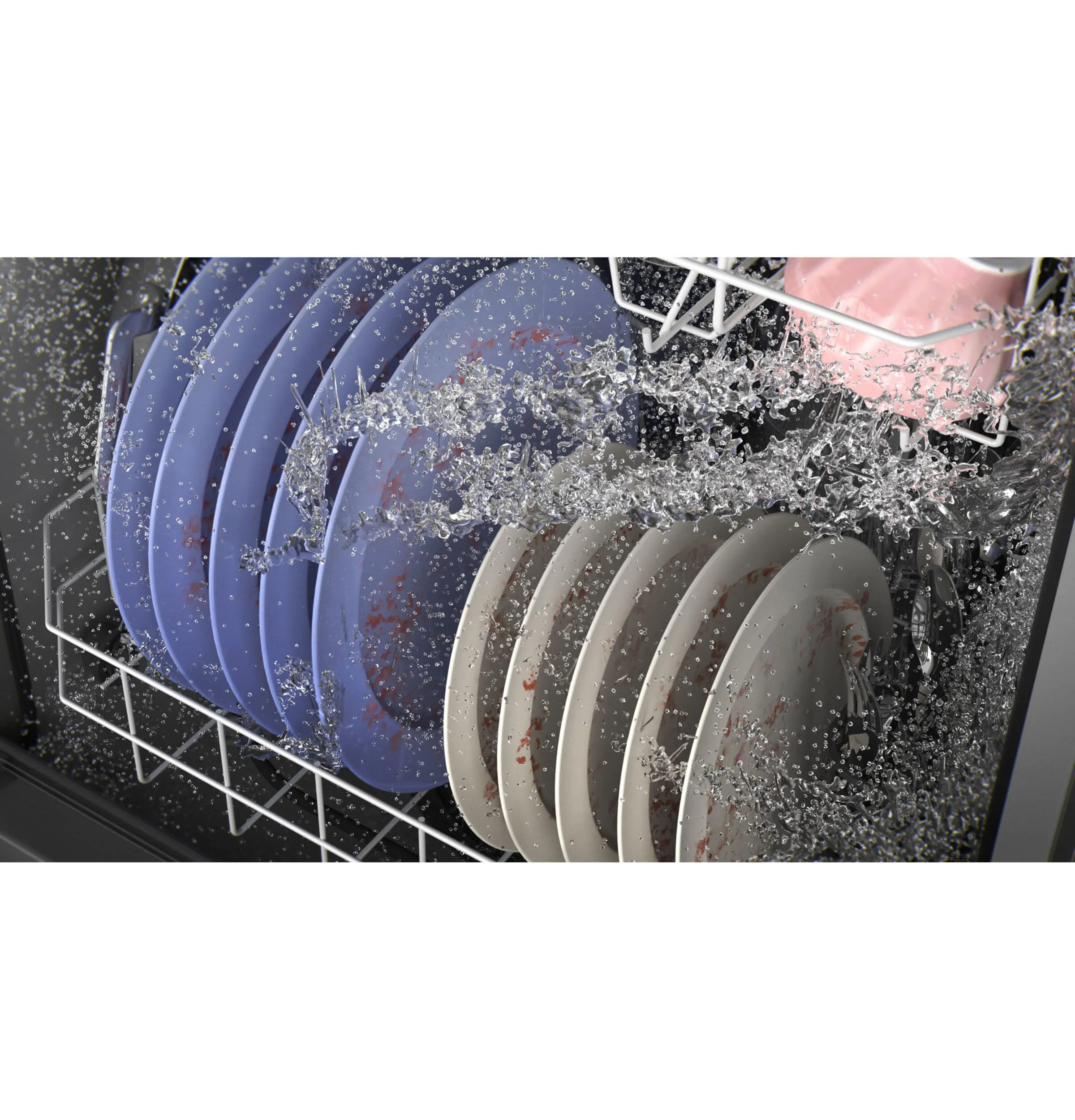 Ge Appliances GDT550PMRES Ge Top Control With Plastic Interior Dishwasher With Sanitize Cycle & Dry Boost