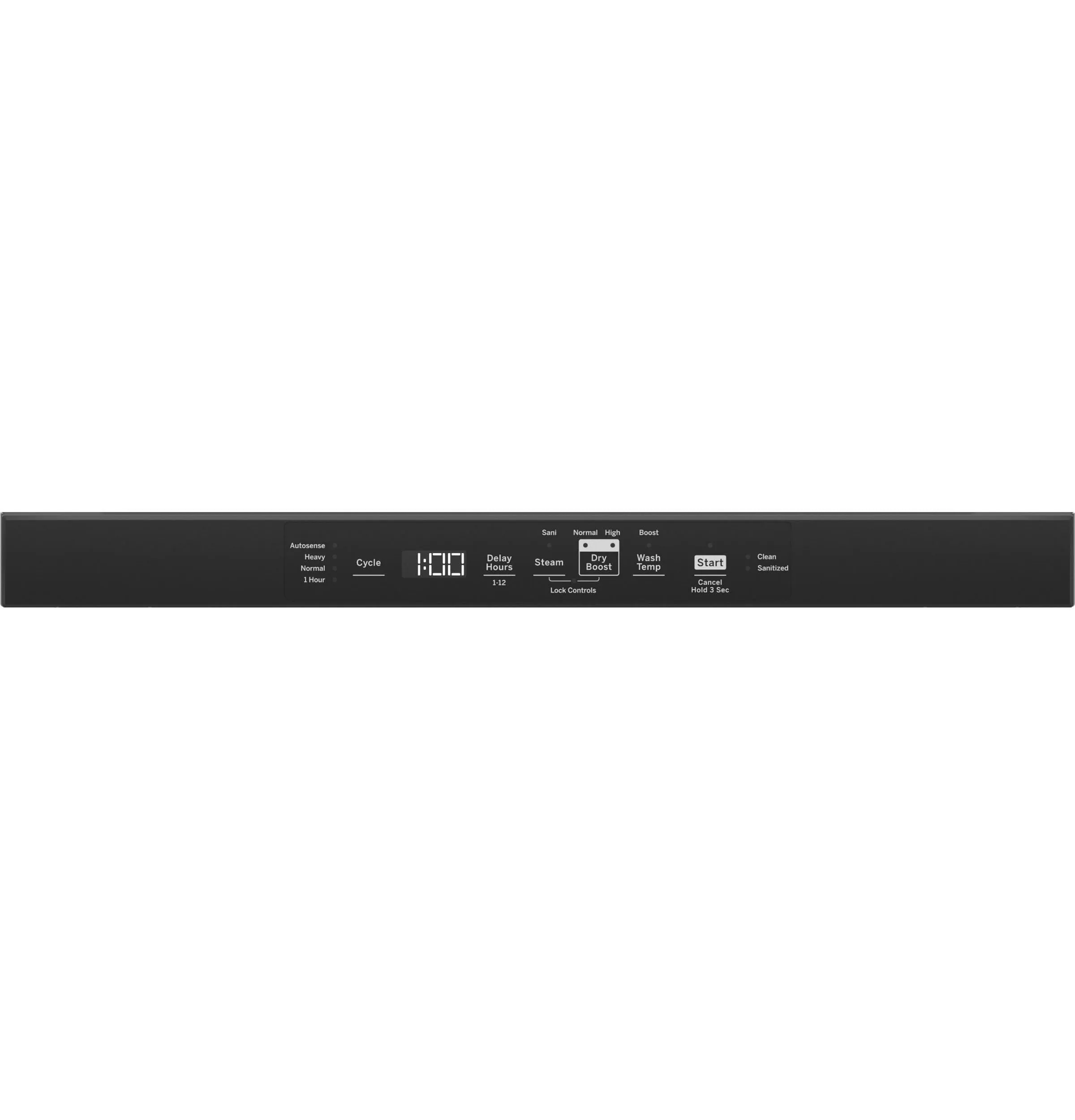 Ge Appliances GDT550PYRFS Ge Top Control With Plastic Interior Dishwasher With Sanitize Cycle & Dry Boost