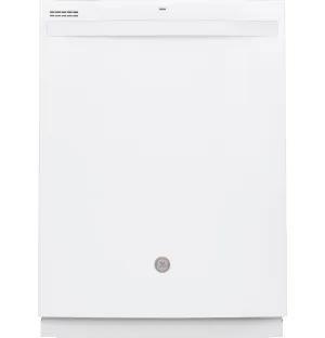 Ge Appliances GDT630PGMWW Ge Top Control With Plastic Interior Dishwasher With Sanitize Cycle & Dry Boost