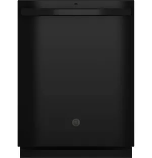 Ge Appliances GDT630PGRBB Ge Top Control With Plastic Interior Dishwasher With Sanitize Cycle & Dry Boost