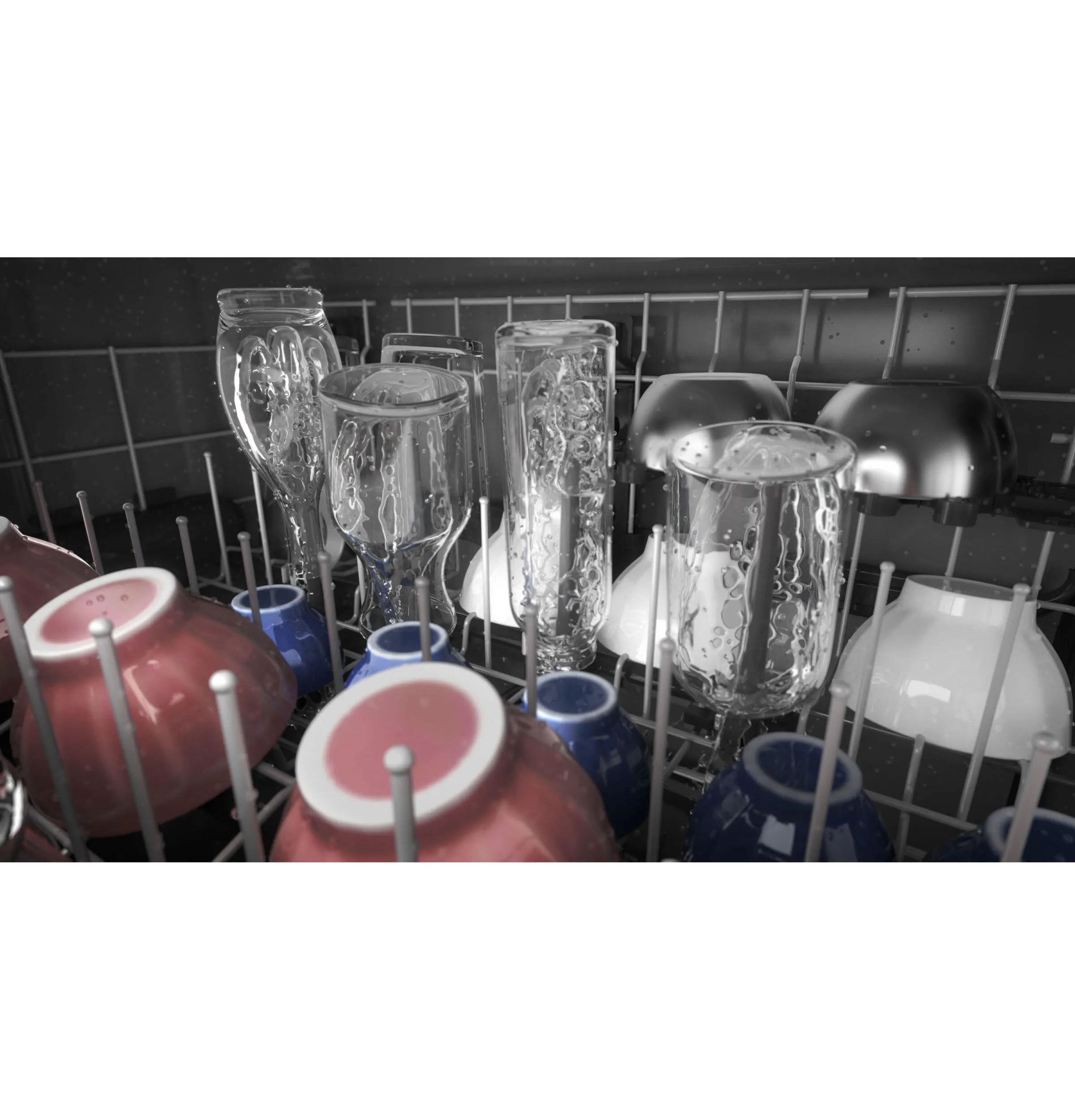 Ge Appliances GDT630PGRWW Ge Top Control With Plastic Interior Dishwasher With Sanitize Cycle & Dry Boost