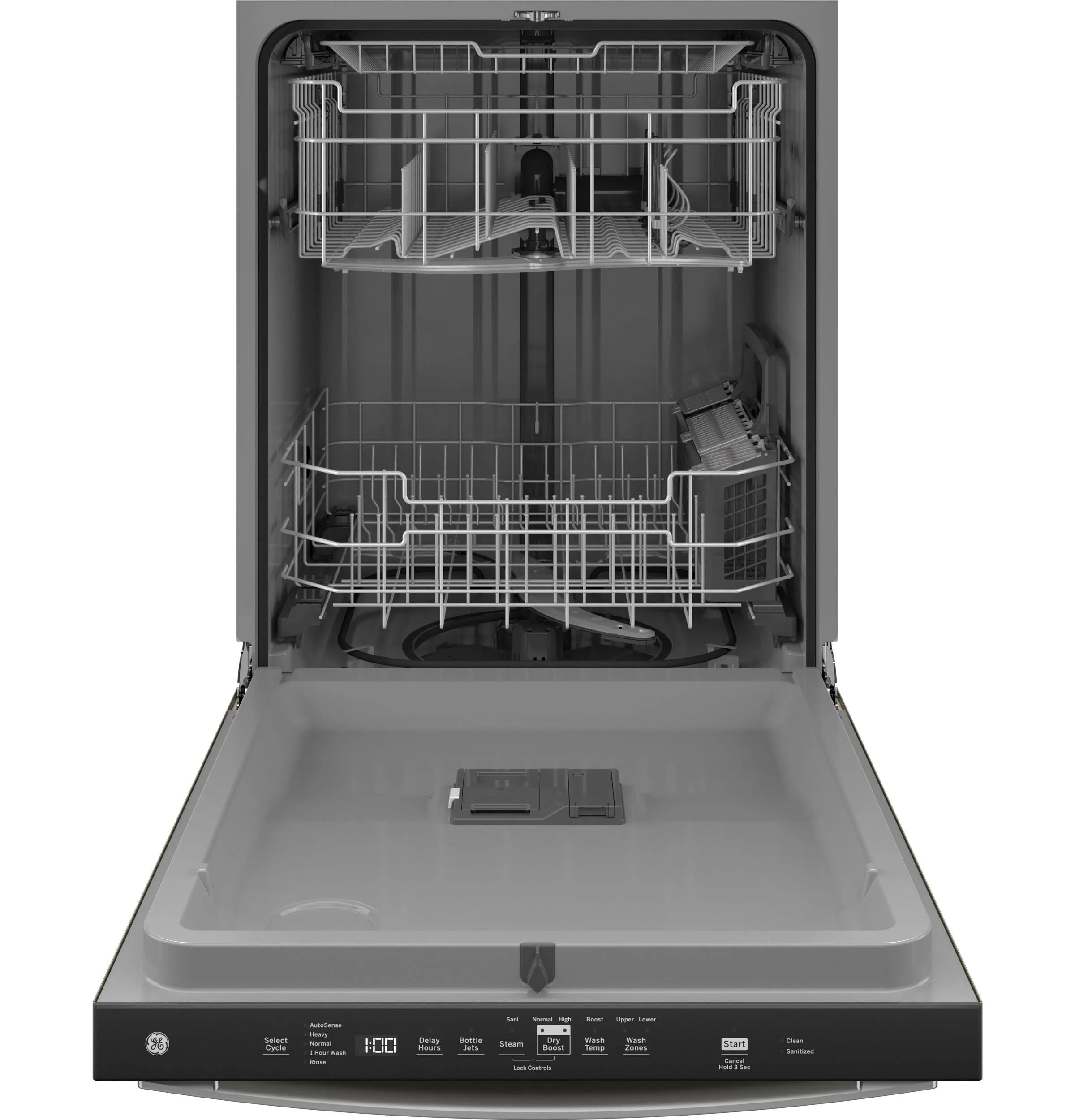 Ge Appliances GDT630PMRES Ge Top Control With Plastic Interior Dishwasher With Sanitize Cycle & Dry Boost