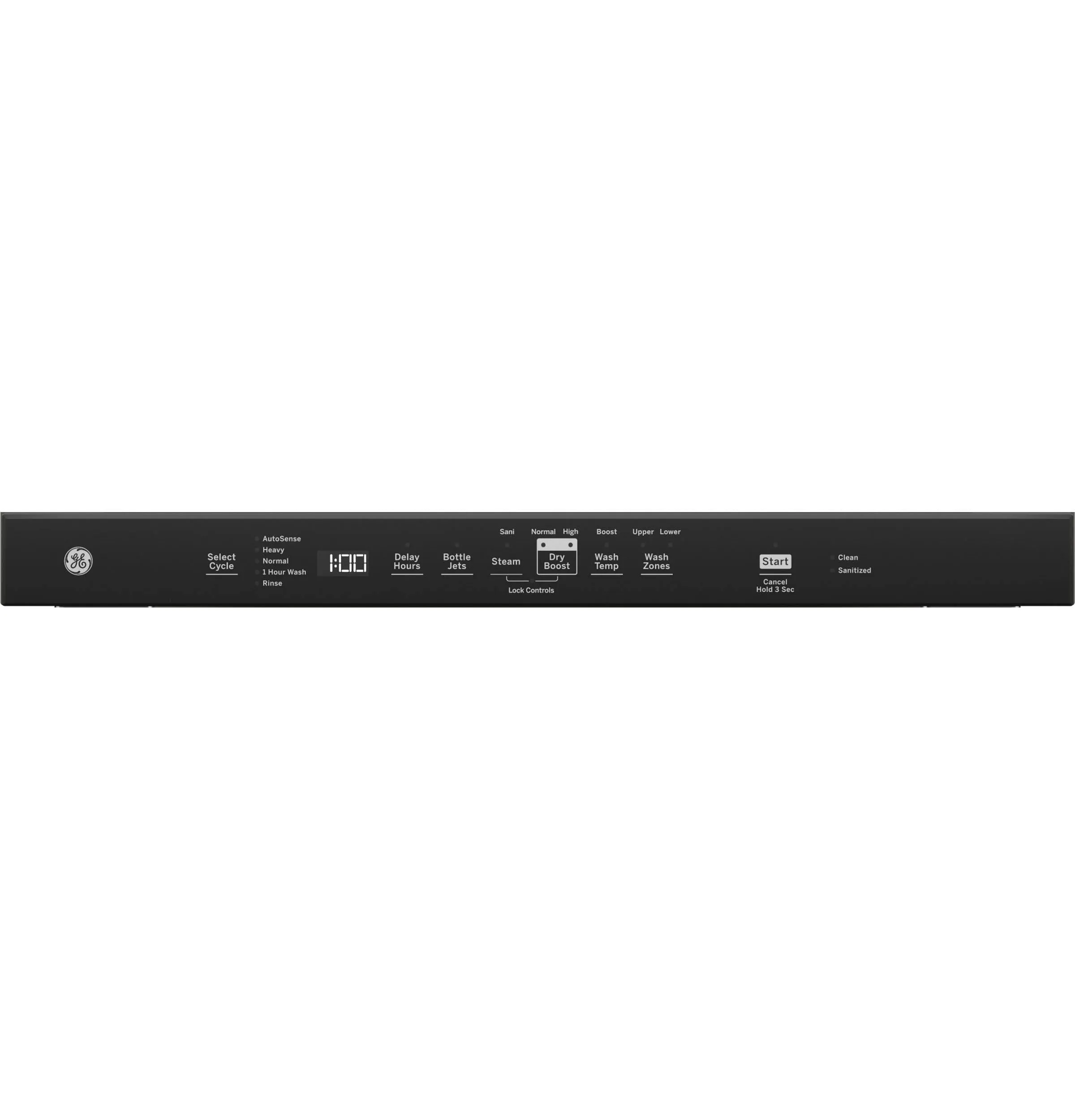 Ge Appliances GDT630PMRES Ge Top Control With Plastic Interior Dishwasher With Sanitize Cycle & Dry Boost