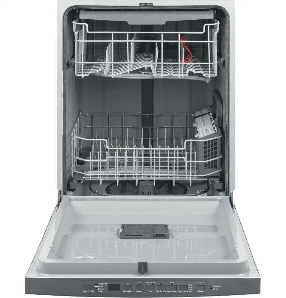 Ge Appliances GDT630PYMFS Ge Fingerprint Resistant Top Control With Plastic Interior Dishwasher With Sanitize Cycle & Dry Boost