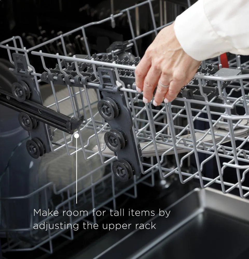 Ge Appliances GDT630PYMFS Ge Fingerprint Resistant Top Control With Plastic Interior Dishwasher With Sanitize Cycle & Dry Boost